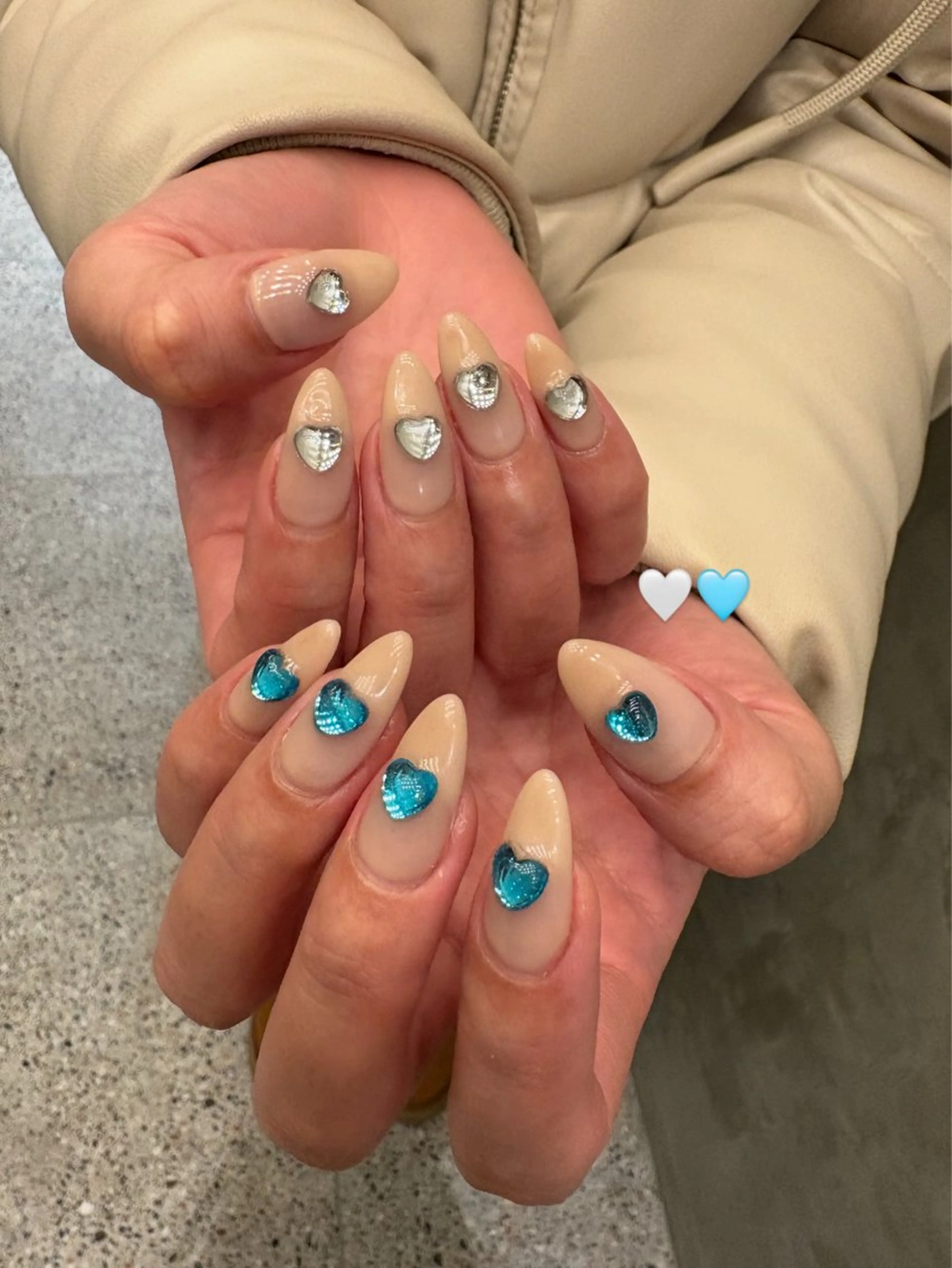 ネイル ハンドネイル She nail studio 原宿所属・パラジェル有/ スカルプ/mahoのネイルデザイン