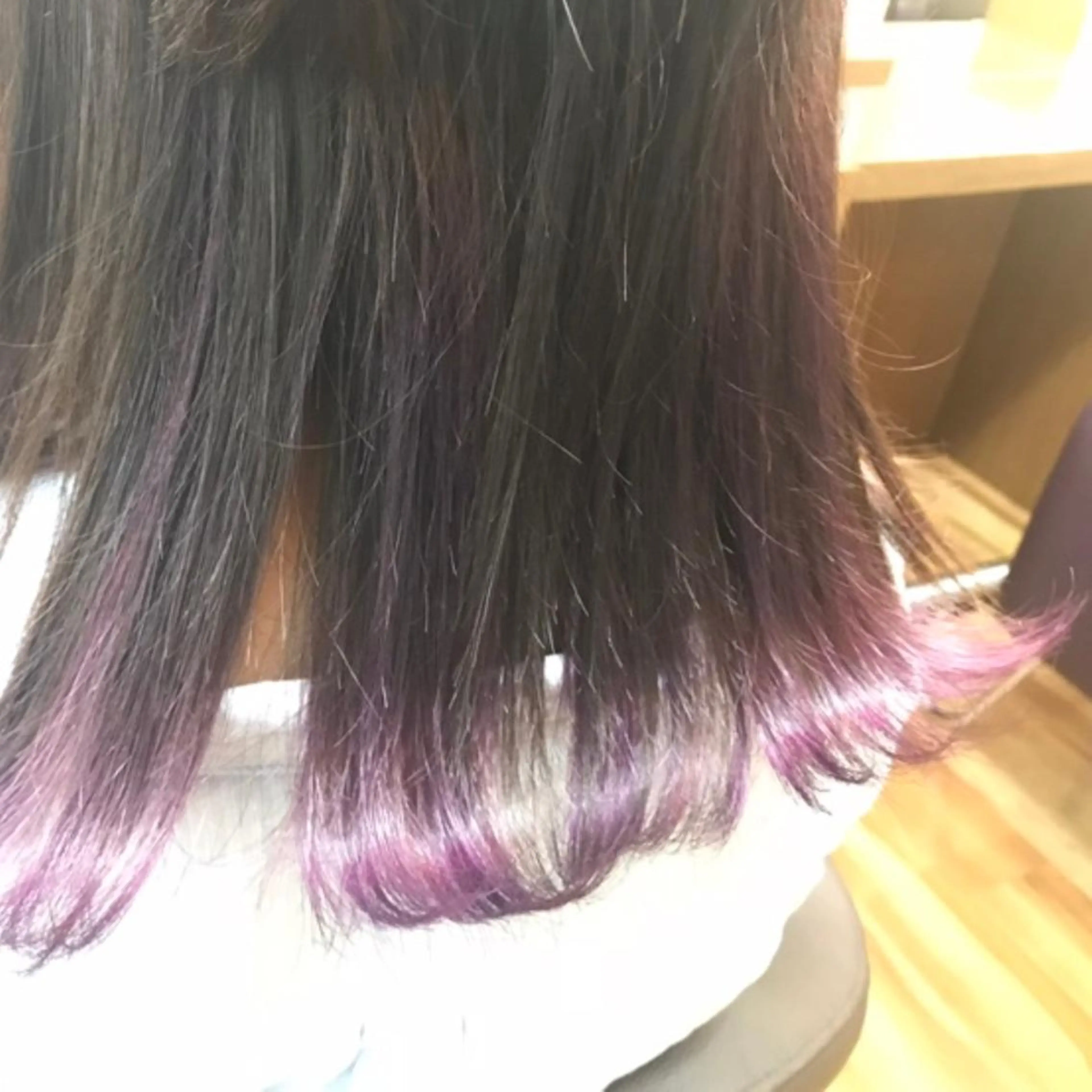 ミディアム 韓国　縮毛矯正 髪質改善　木村のヘアスタイル