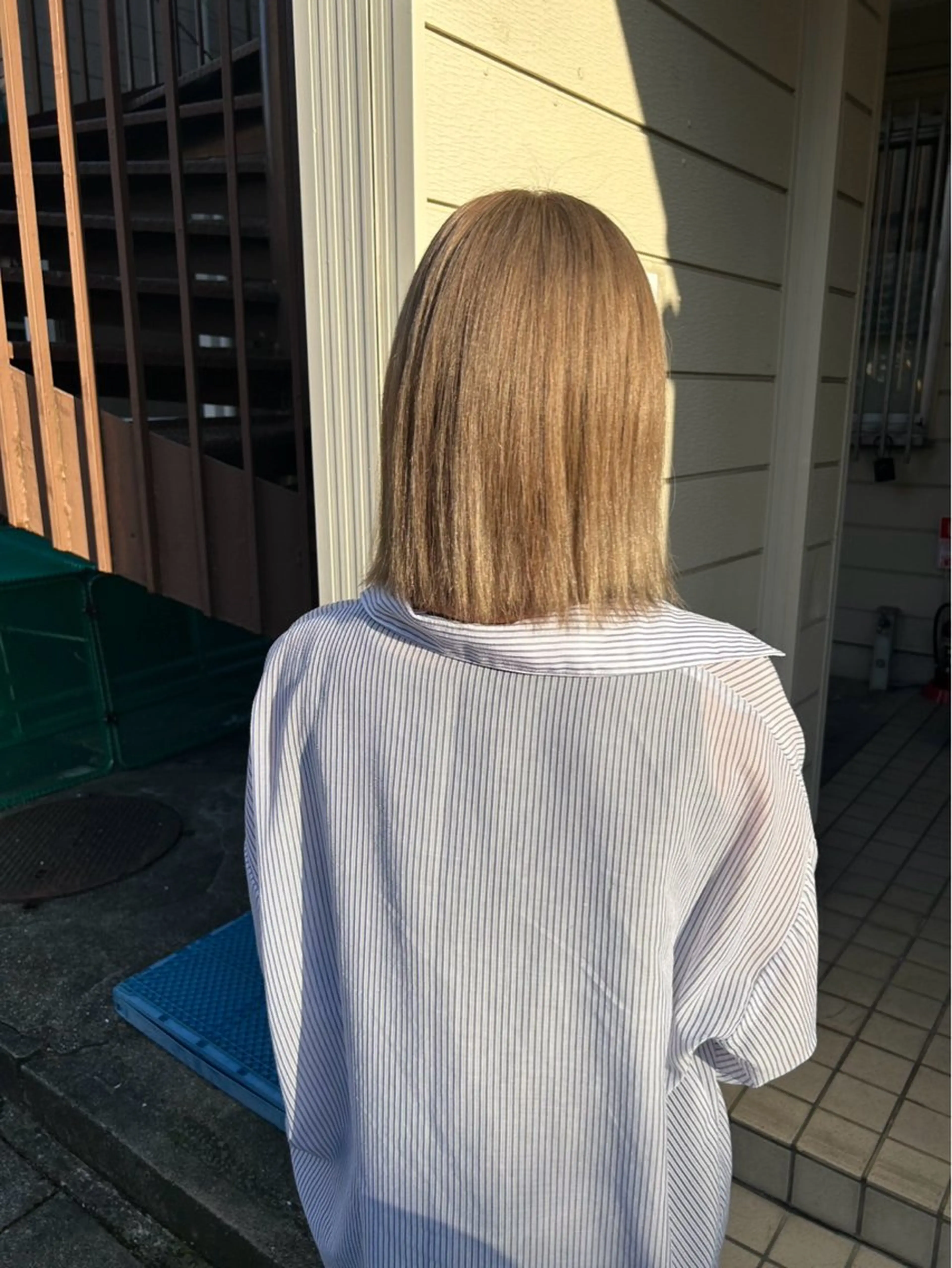 ミディアム 高橋 疾斗のヘアスタイル
