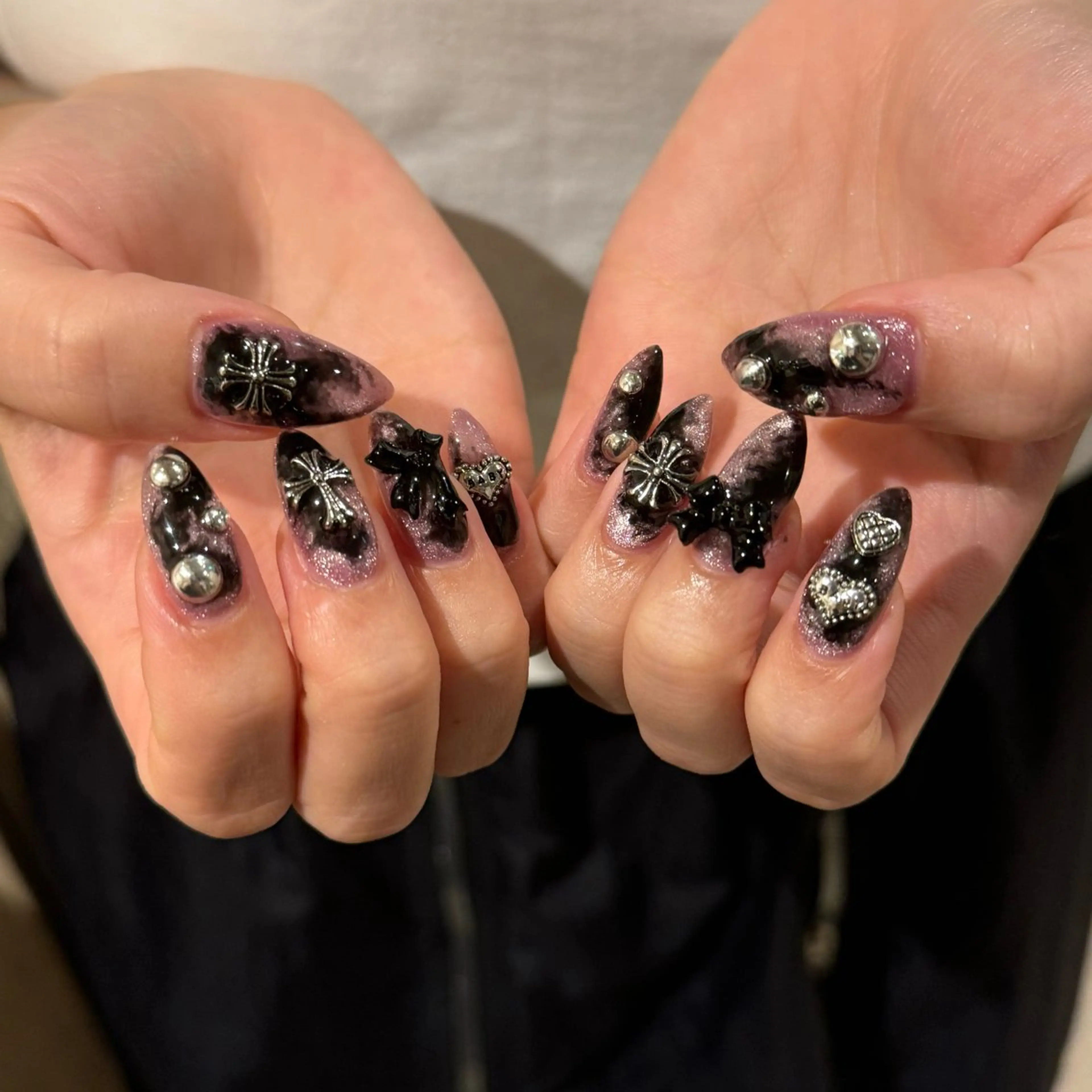 ネイル ニュアンスネイル ハンドネイル 𝐫𝐚𝐢 𝐧𝐚𝐢𝐥のネイルデザイン