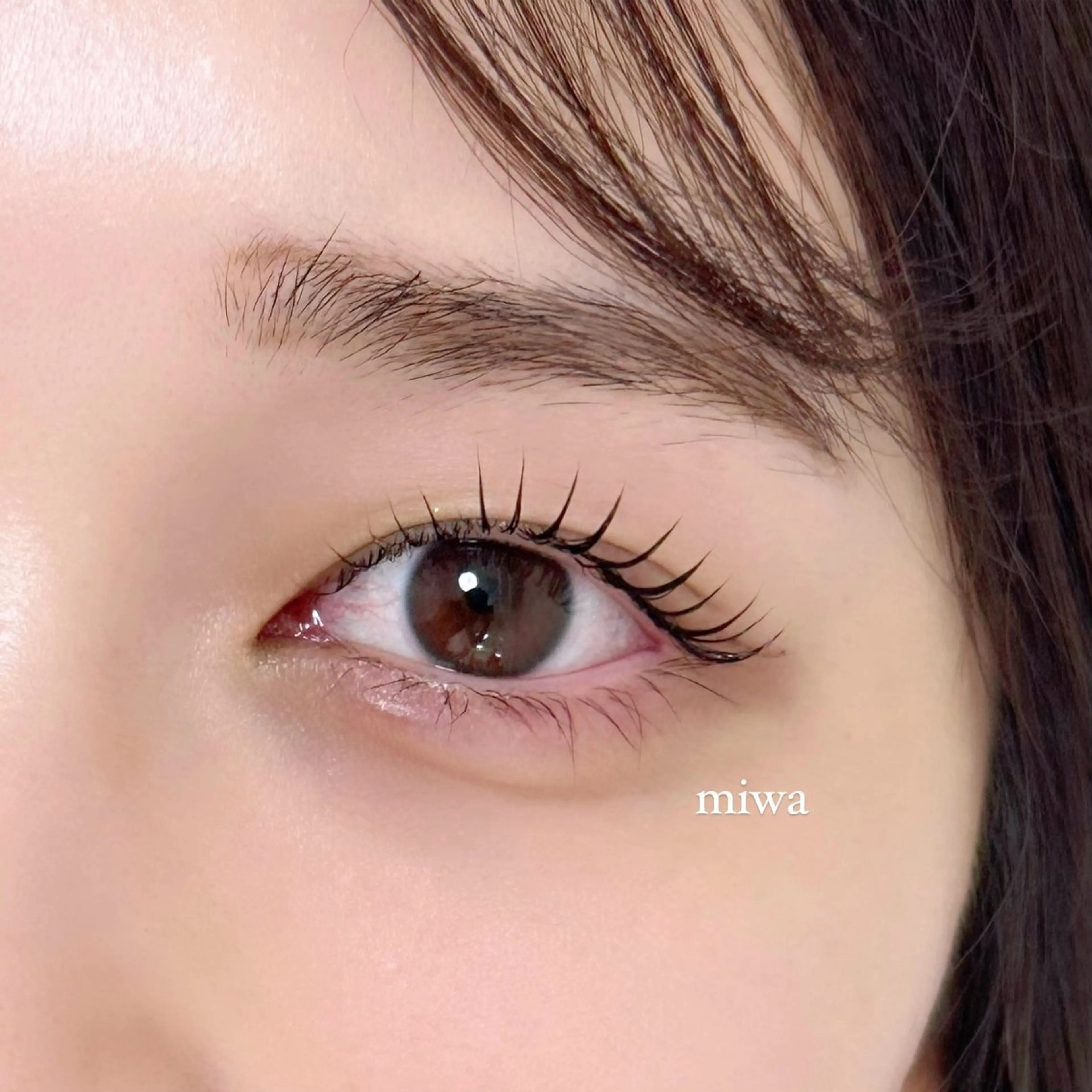マツエク・マツパ 束感まつ毛 まつげパーマ マツパ Liber MIWAのマツエク・マツパデザイン