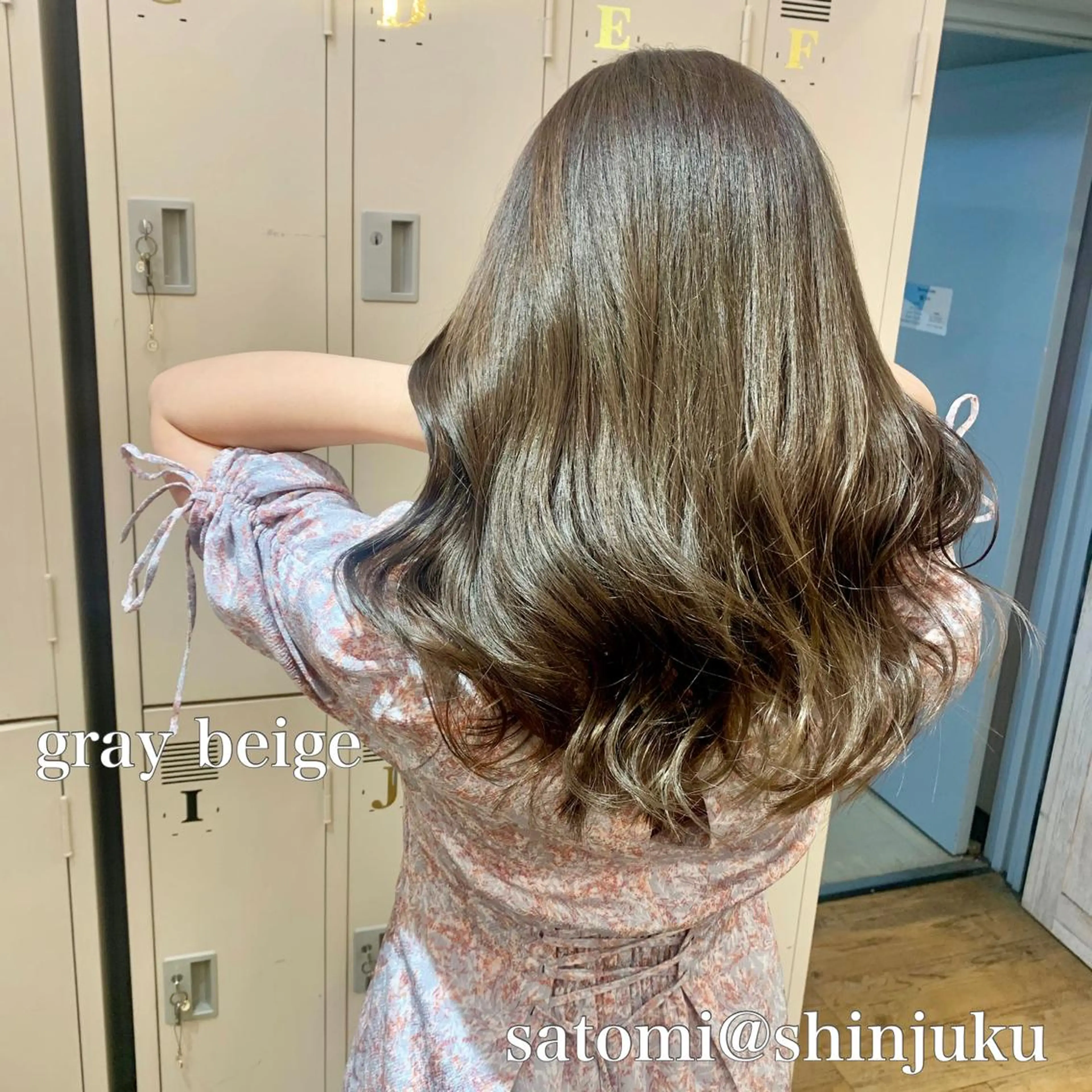 ロング 淡色ふんわりhair 新宿satomiのヘアスタイル
