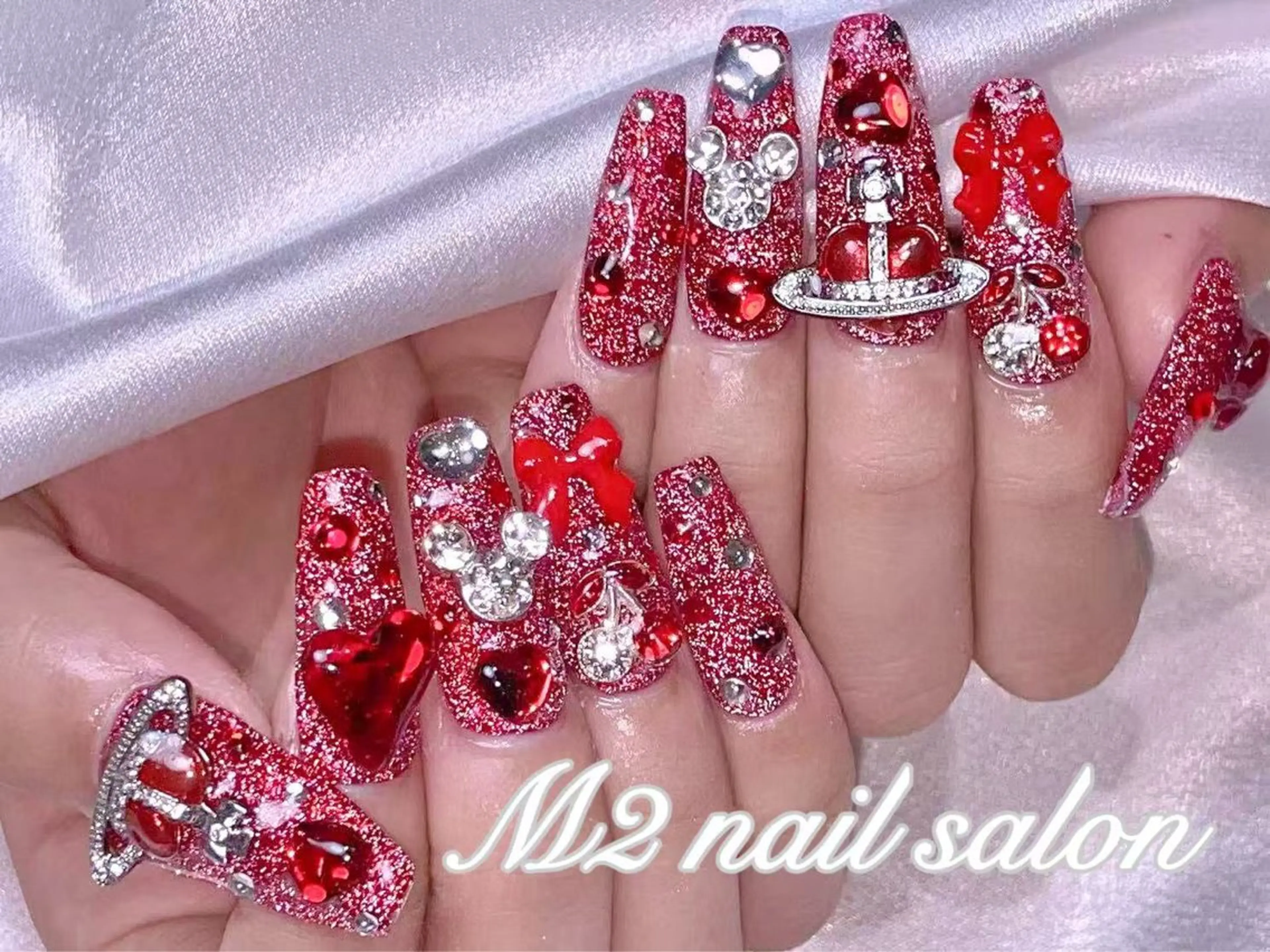 ネイル 長さだし専門店 M2　rikaのネイルデザイン