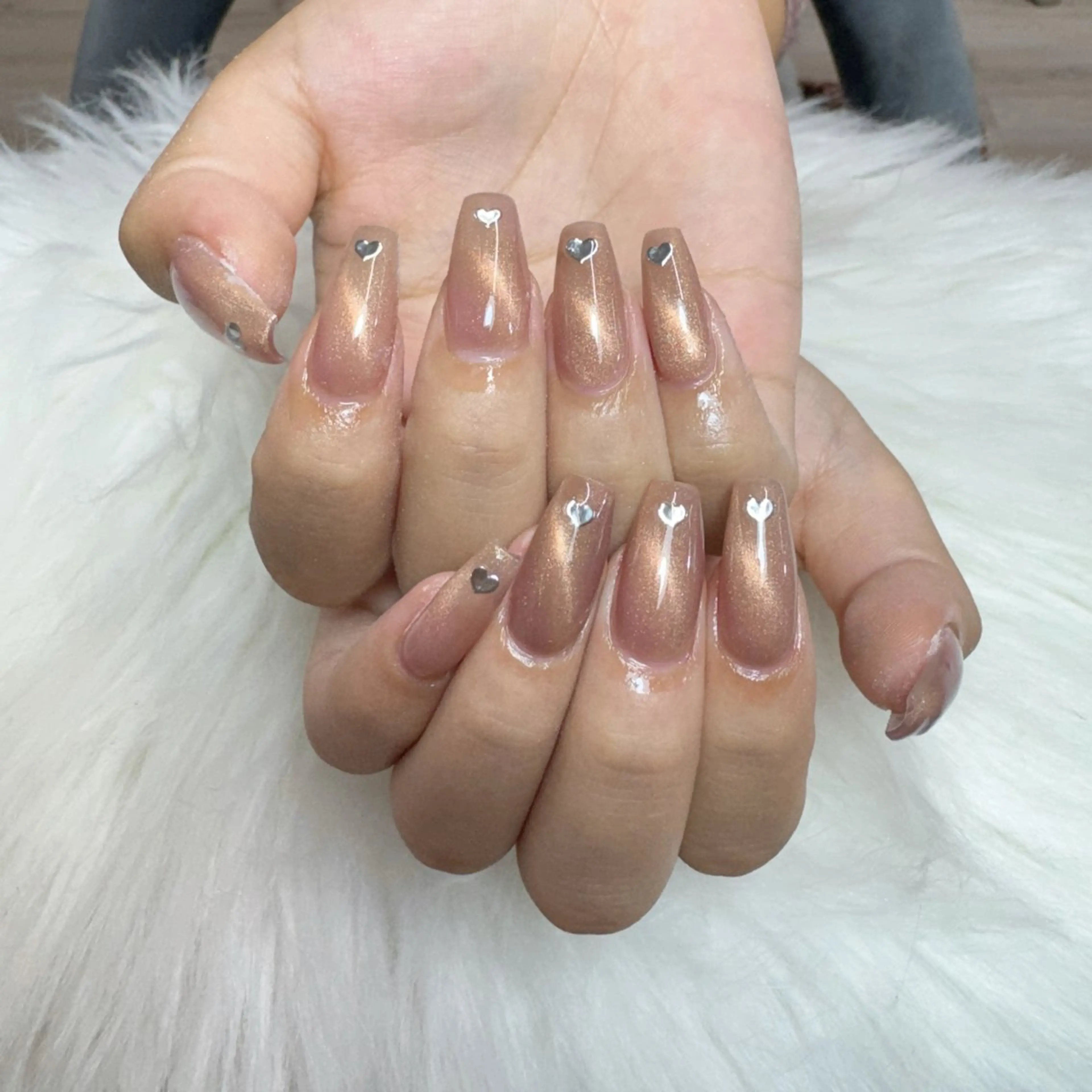 ネイル ハンドネイル 🎀nana🫧 ワンホンネイル🎀のネイルデザイン