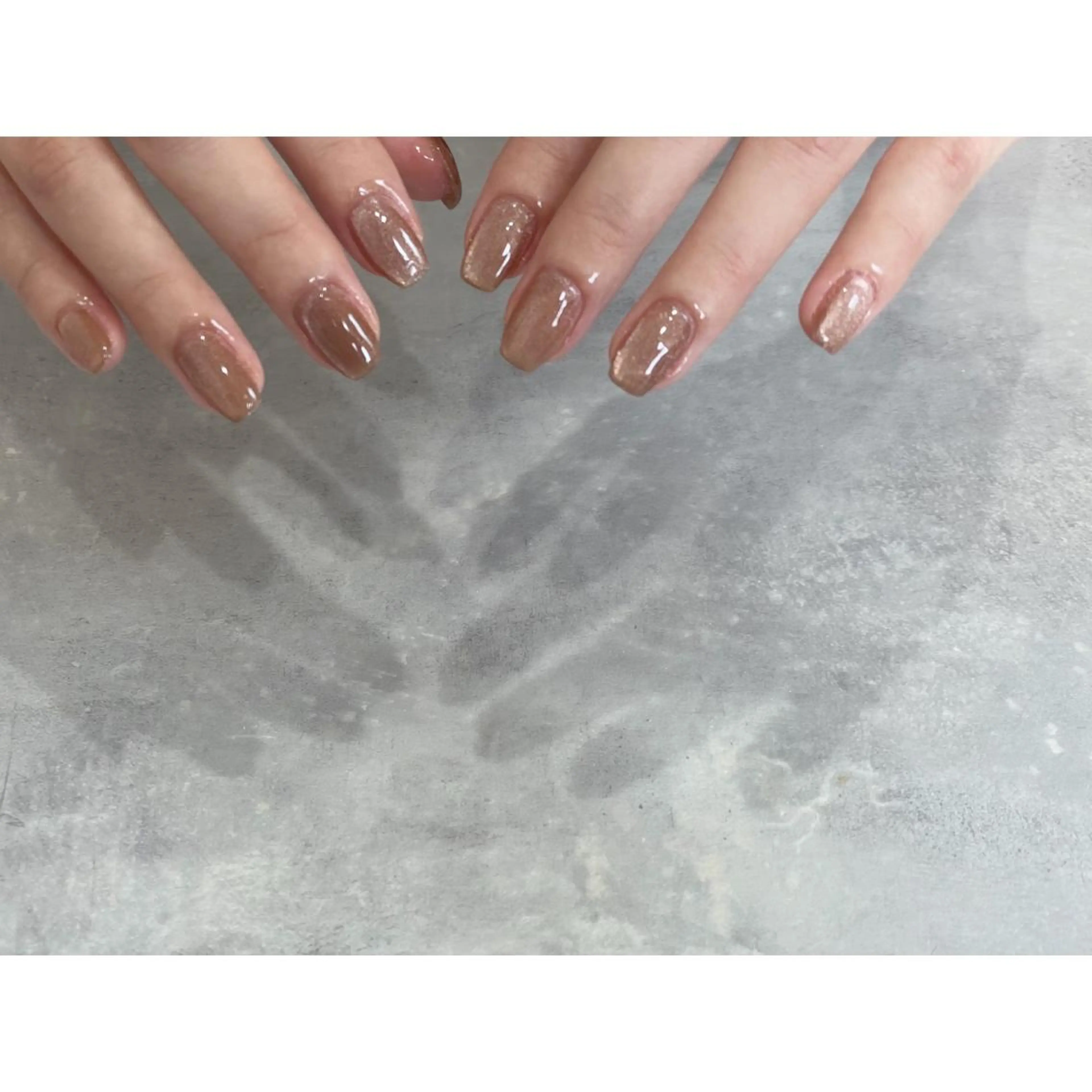 ネイル アートネイル マグネットネイル ミラーネイル ニュアンスネイル オフィスネイル lacier nailのネイルデザイン