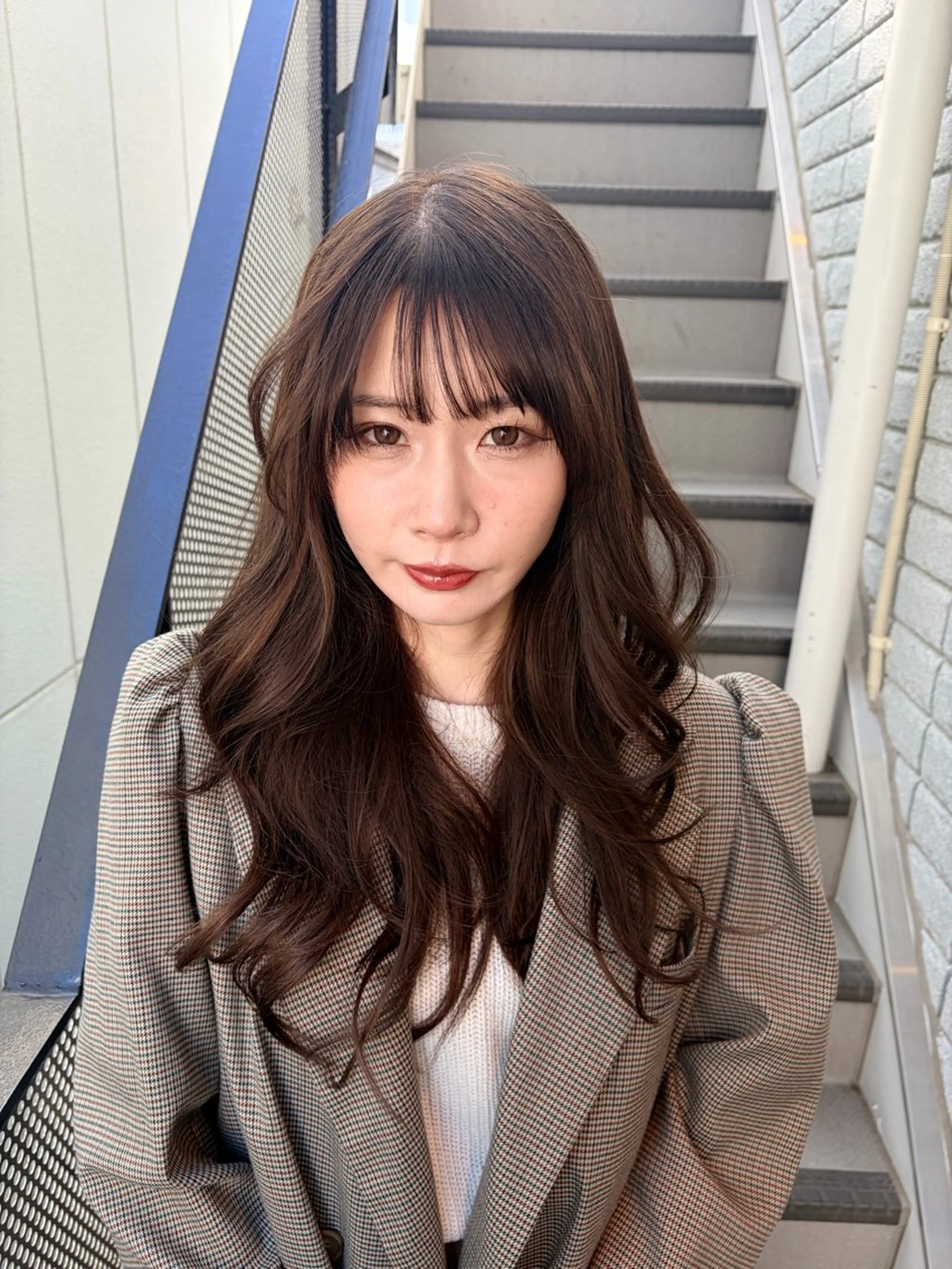 ロング エクステ レイヤーカット カット ヘアカラー エクステ ハネエクステ表参道/ 羽エクステSpicaのヘアスタイル