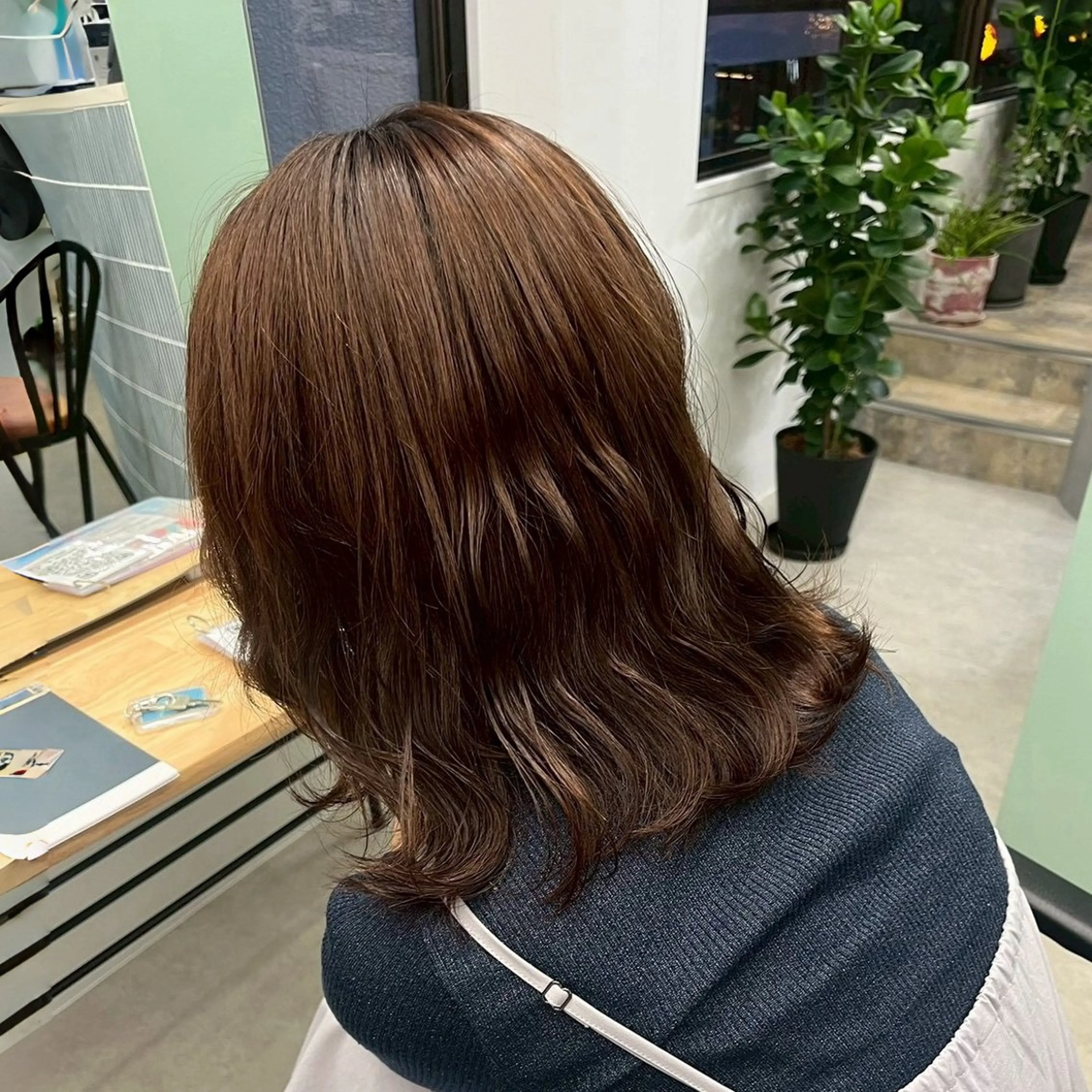 ミディアム トリートメント 横浜カラーモデル/ オージュア/ミユ🐰のヘアスタイル