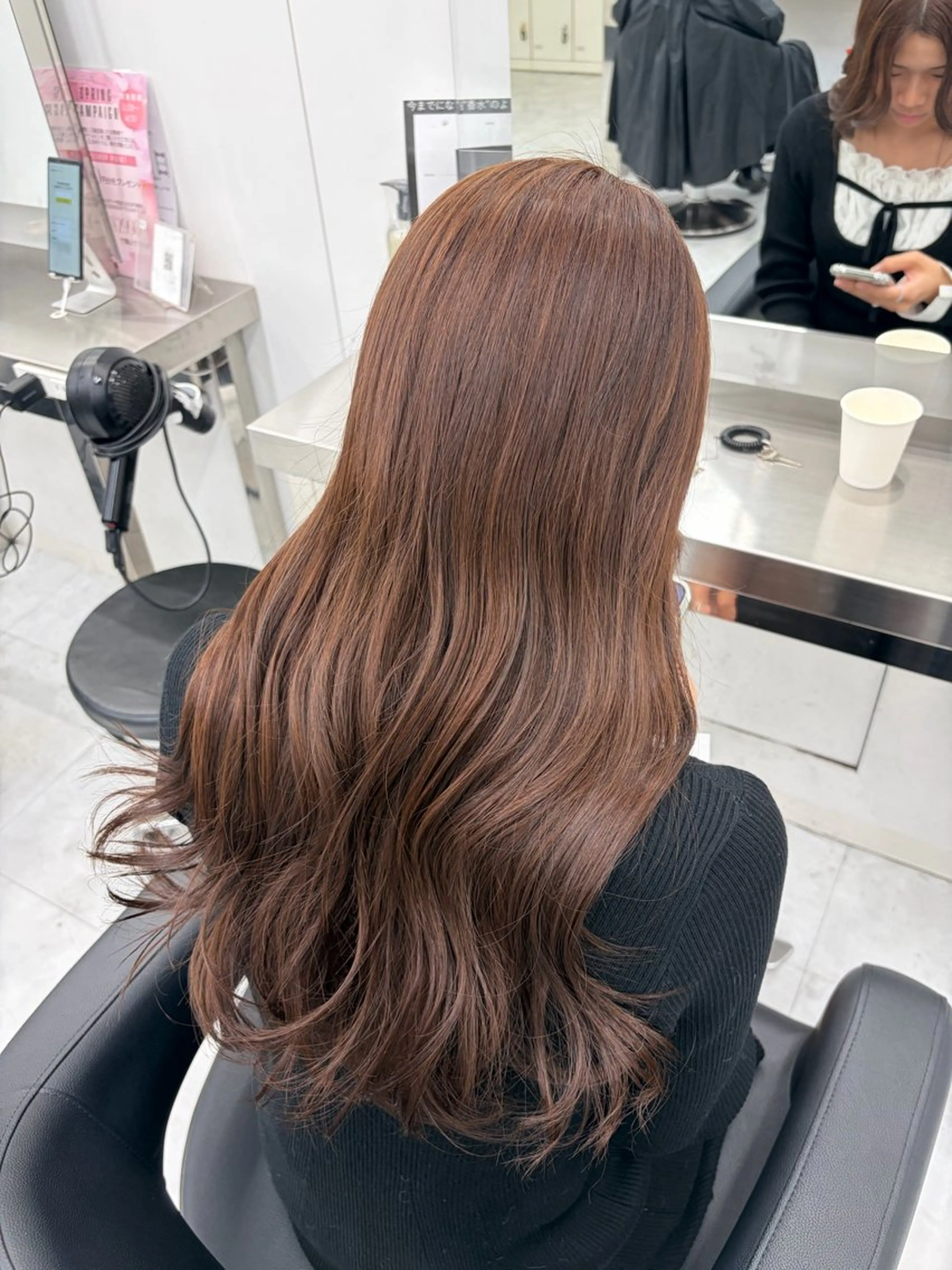 カラー ヘアカラー トリートメント 透明感ベージュ🎀 Anju/渋谷🎀のヘアスタイル