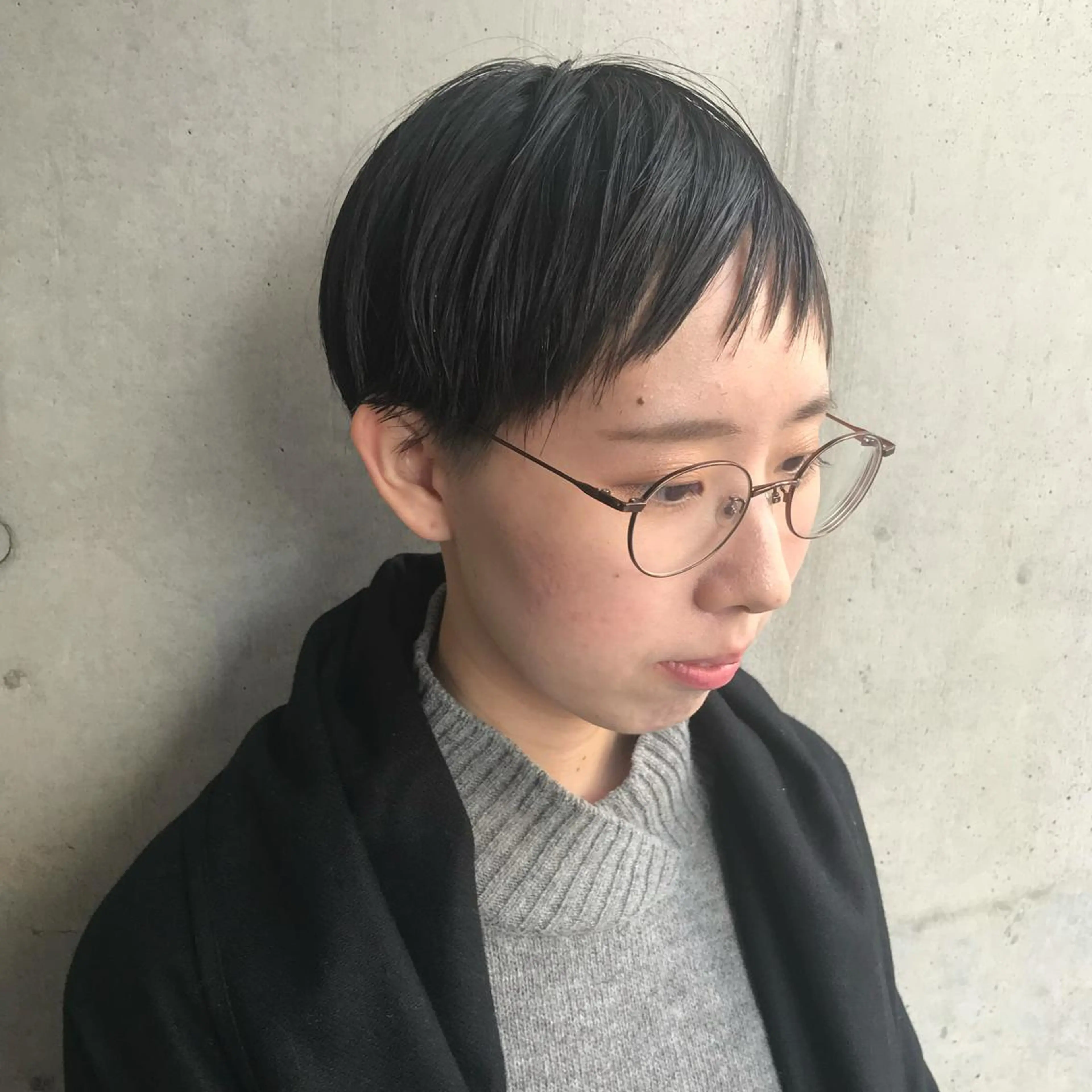 ショート ショートヘア カット トリートメント tatsumi/ボブ ウルフ/レイヤーのヘアスタイル