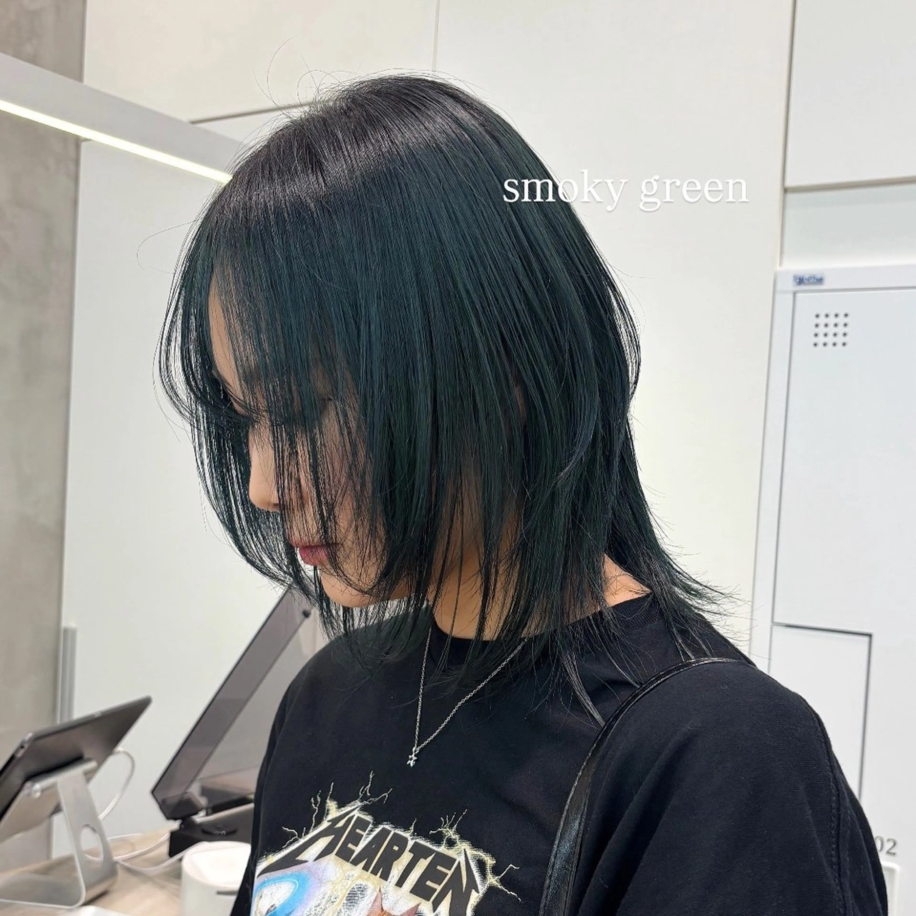 ミディアム ヘアカラー ALLY所属・🫧透明感カラー🫧 AYANAのヘアスタイル