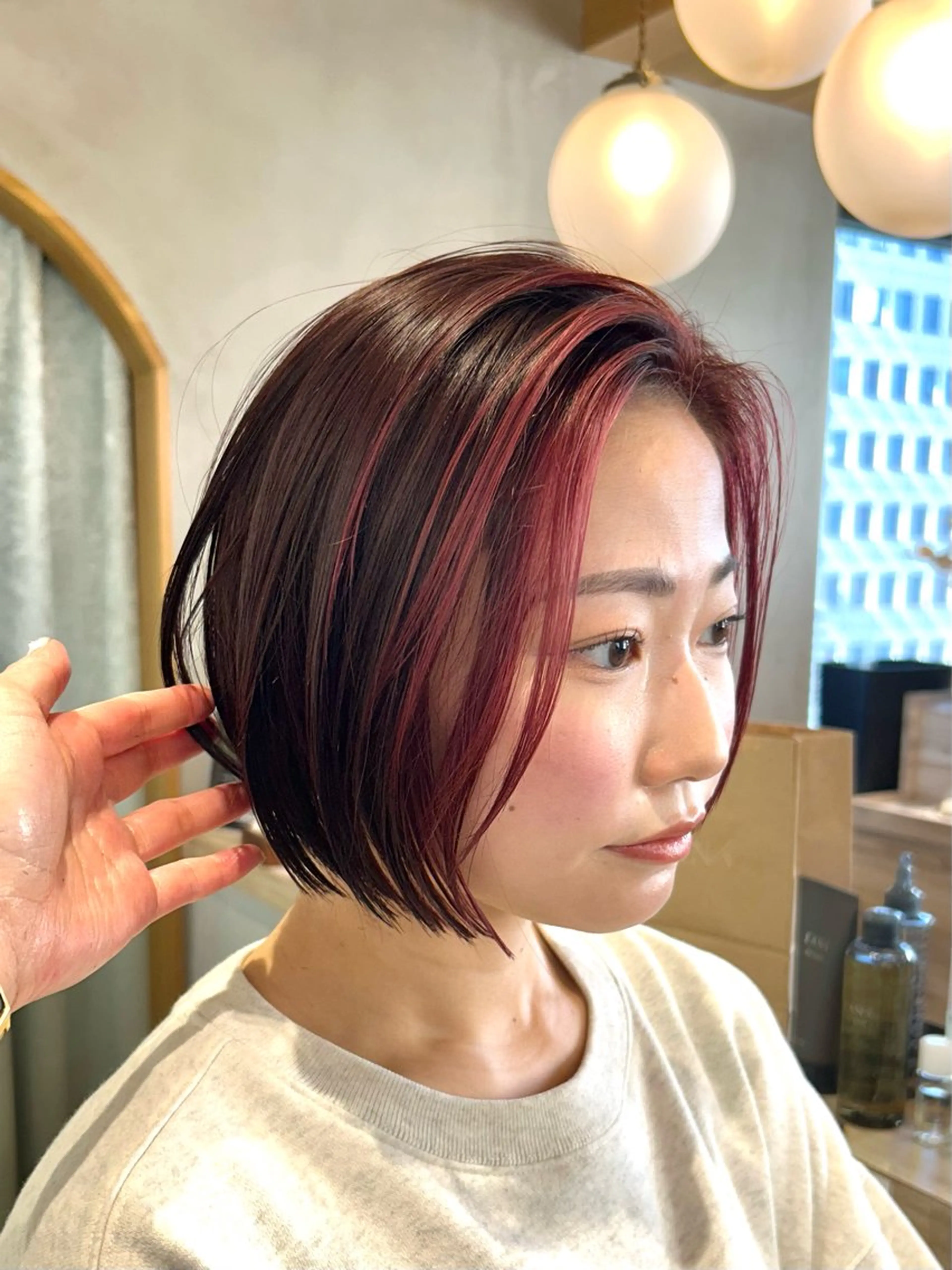 ショート カット ヘアカラー トリートメント 🩵縮毛矯正/ブリー チ/髪質改善/いつかのヘアスタイル