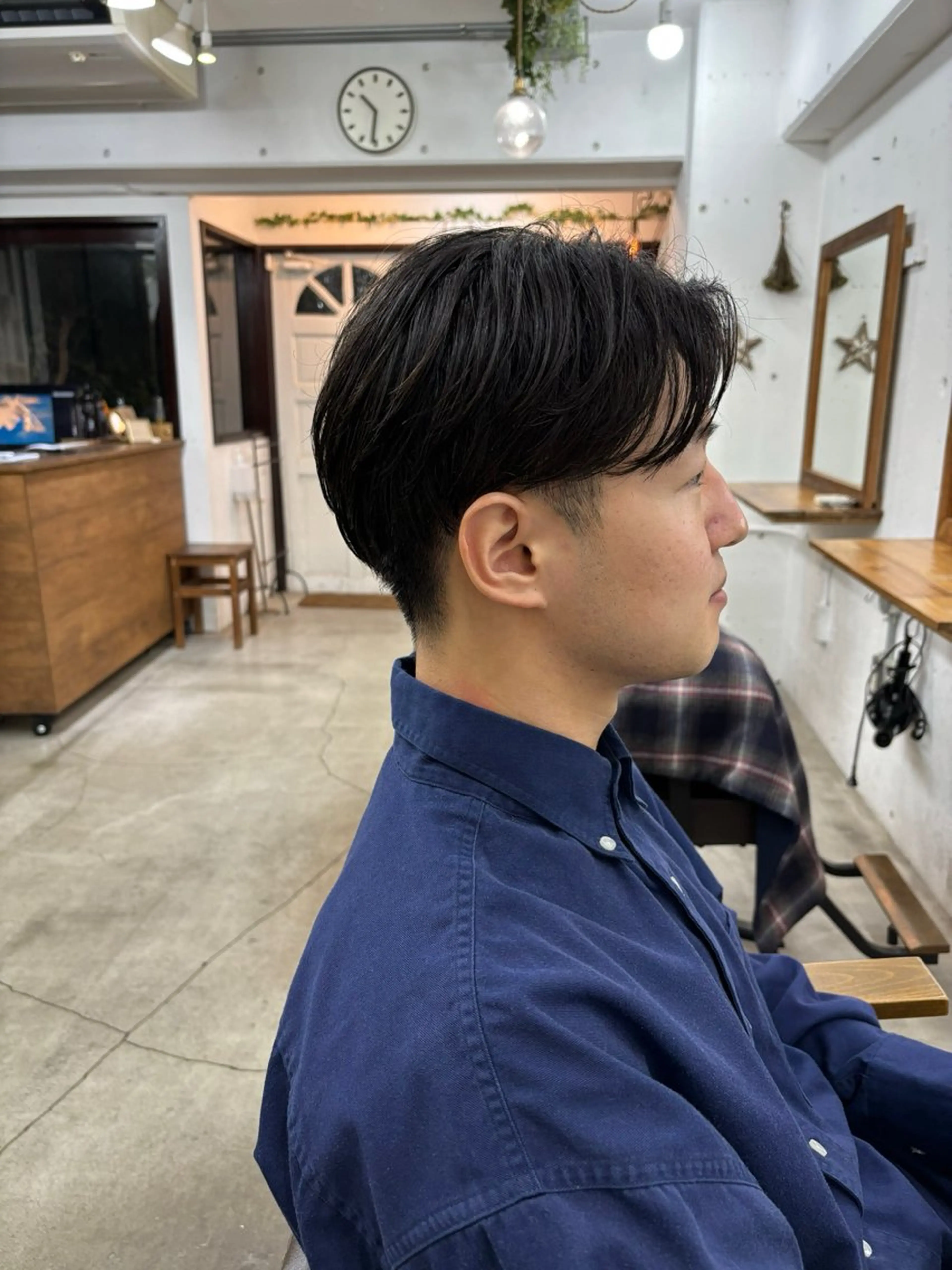メンズ センターパート 刈り上げ カット ヘッドスパ ayano🫧 《CIEN》のヘアスタイル