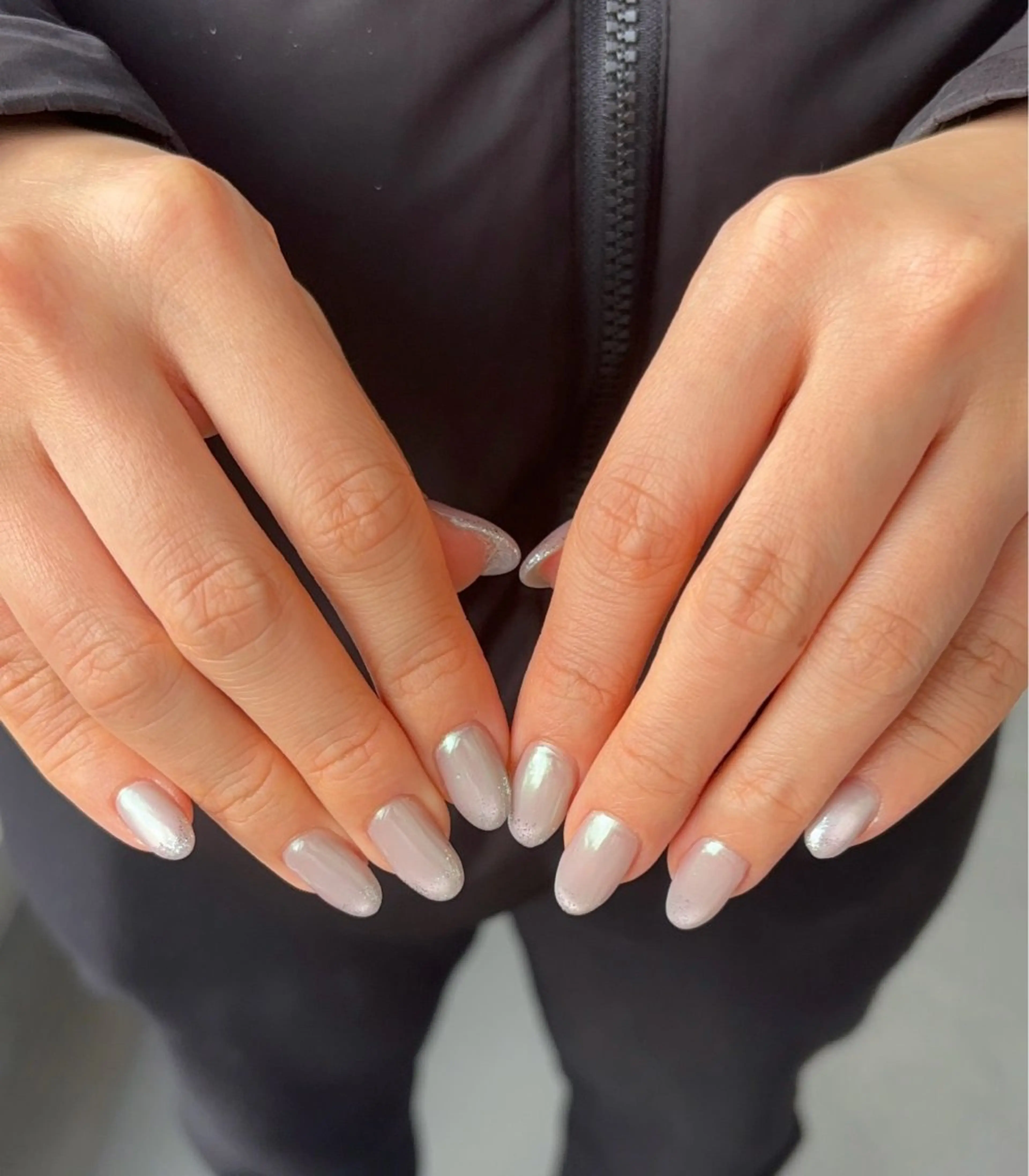 ネイル オーロラネイル ジェルネイル ラメ(グリッター) マグネットネイル nonno. ayumiのネイルデザイン