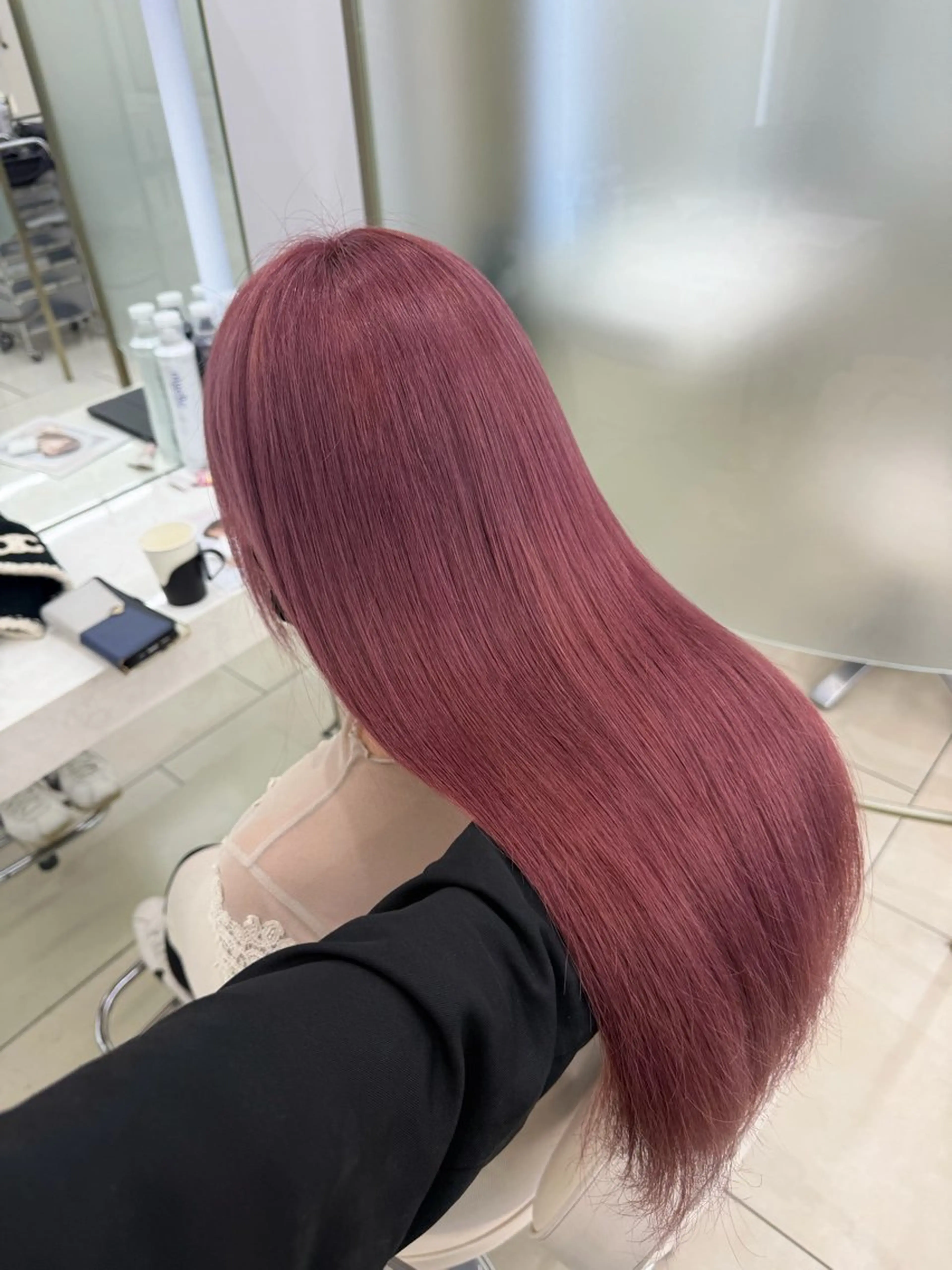 ロング カラー COA GINZA 小野澤駿のヘアスタイル