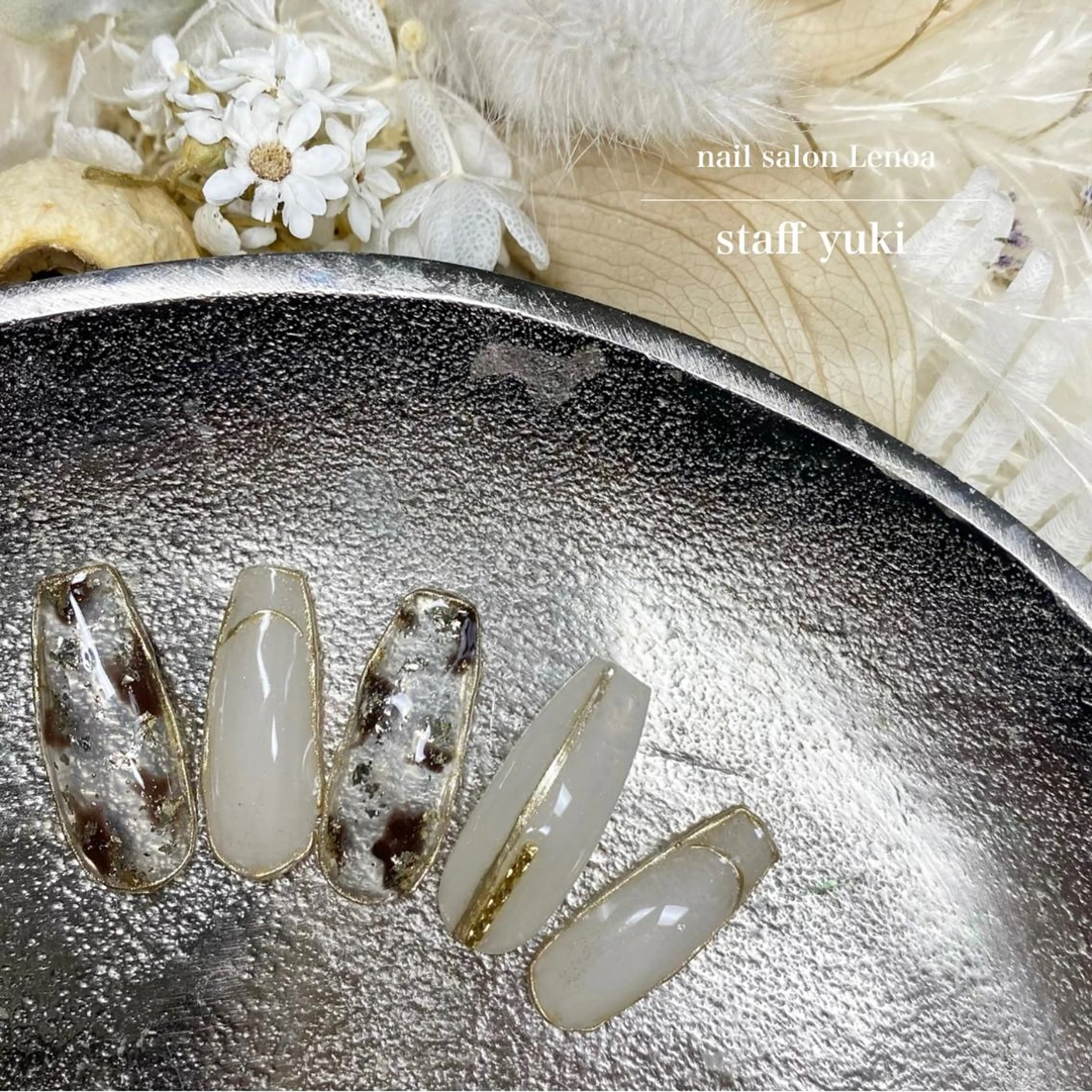 ネイル ハンドネイル Lenoa Yukiのネイルデザイン