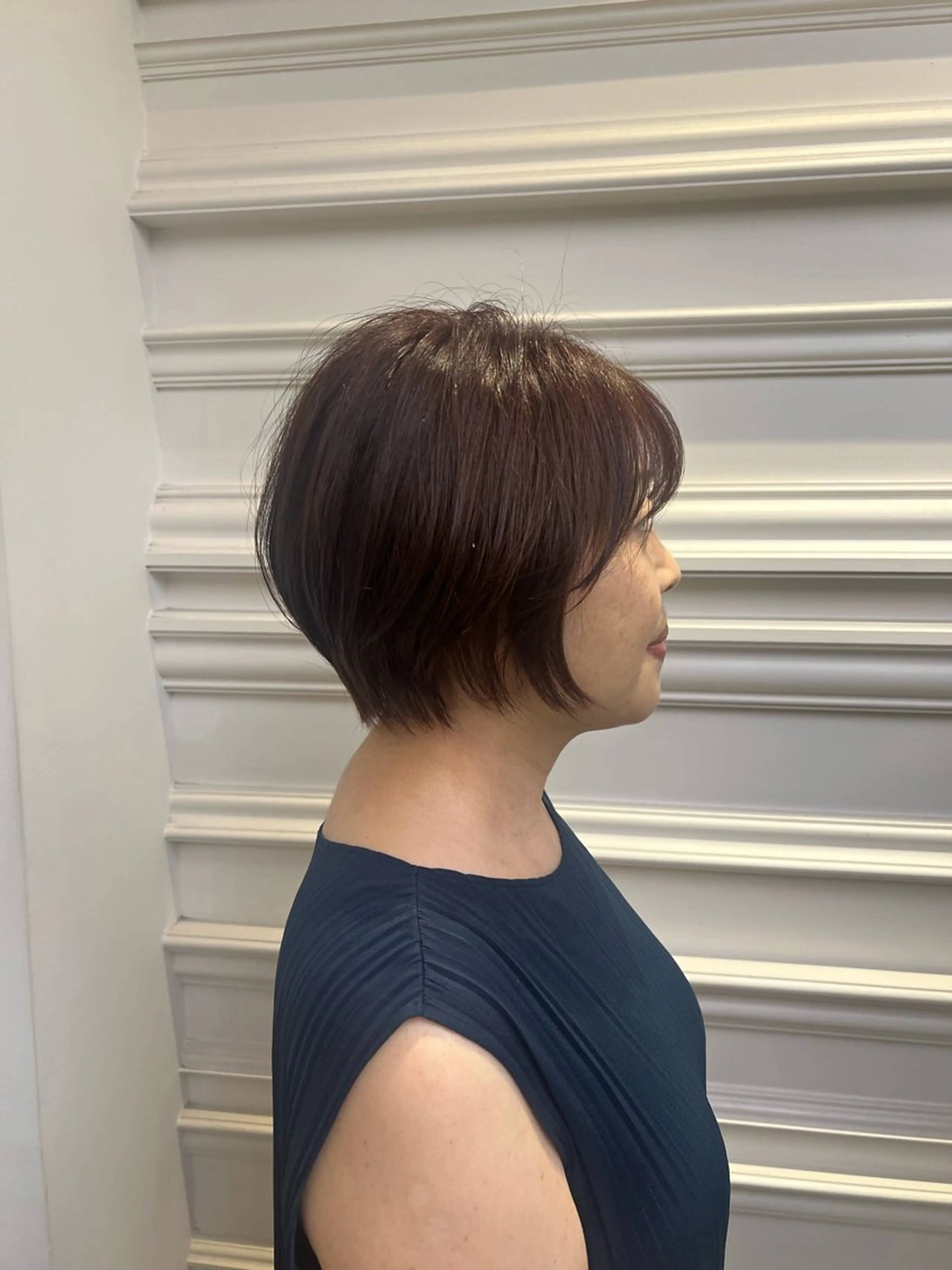 ショート ショートボブ ボブ ショートヘア カット ヘアカラー 🫧無料カットモデル 吉野志保🫧のヘアスタイル