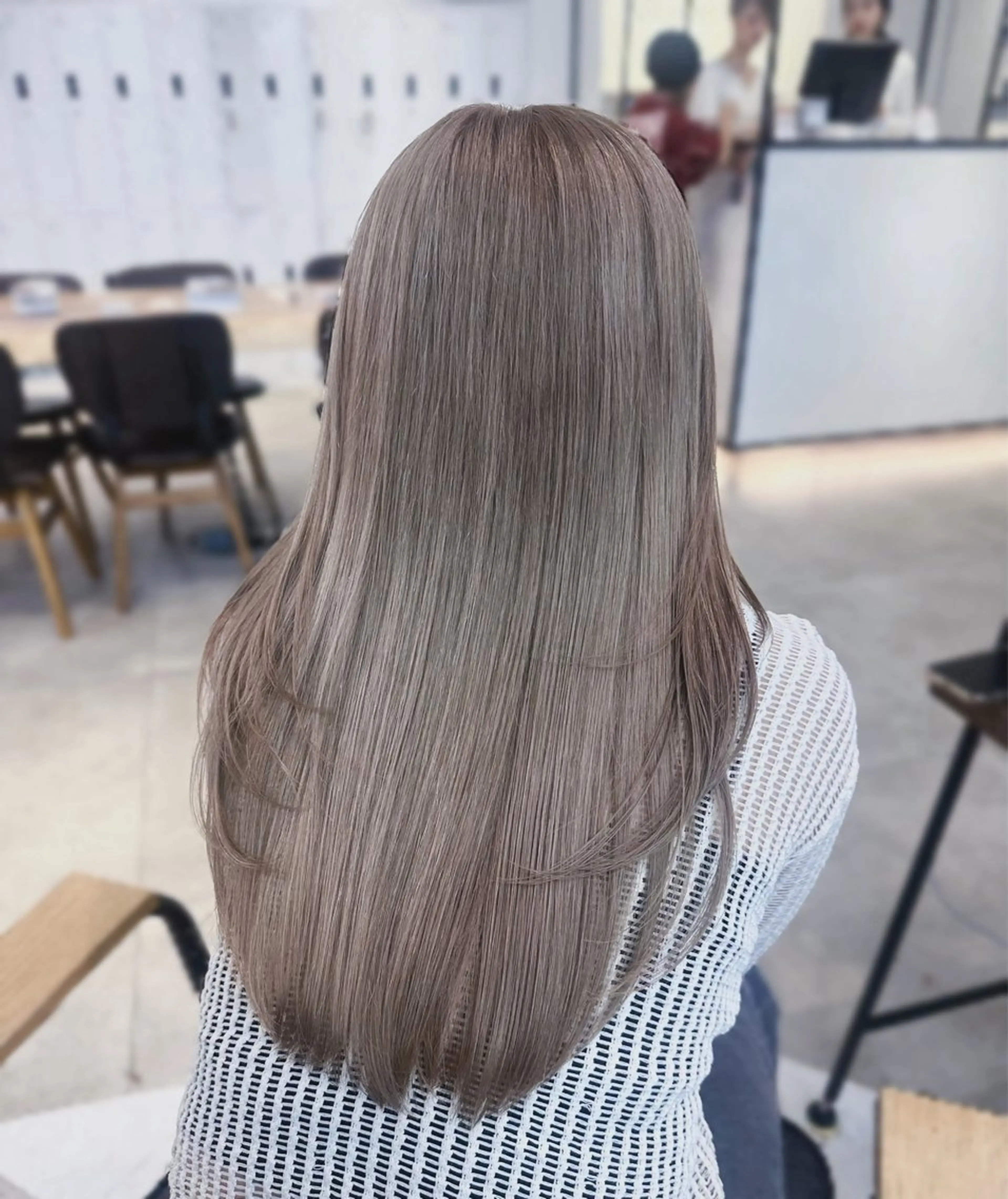 ロング カラー ヘアカラー 韓国ヘアメンズ・レデ ィース特化ミクのヘアスタイル