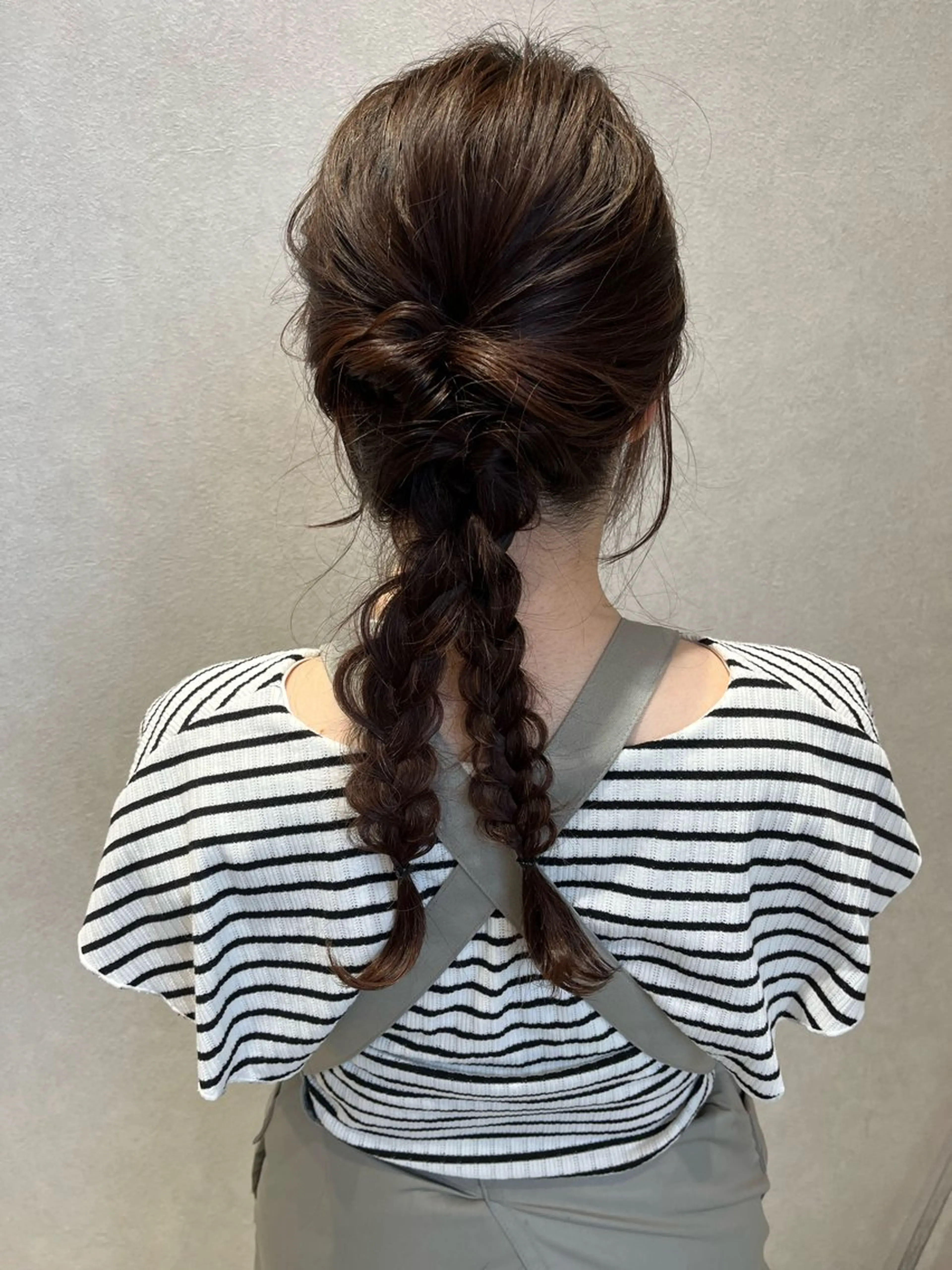 ヘアアレンジ ヘアセット 福島 果音のヘアスタイル