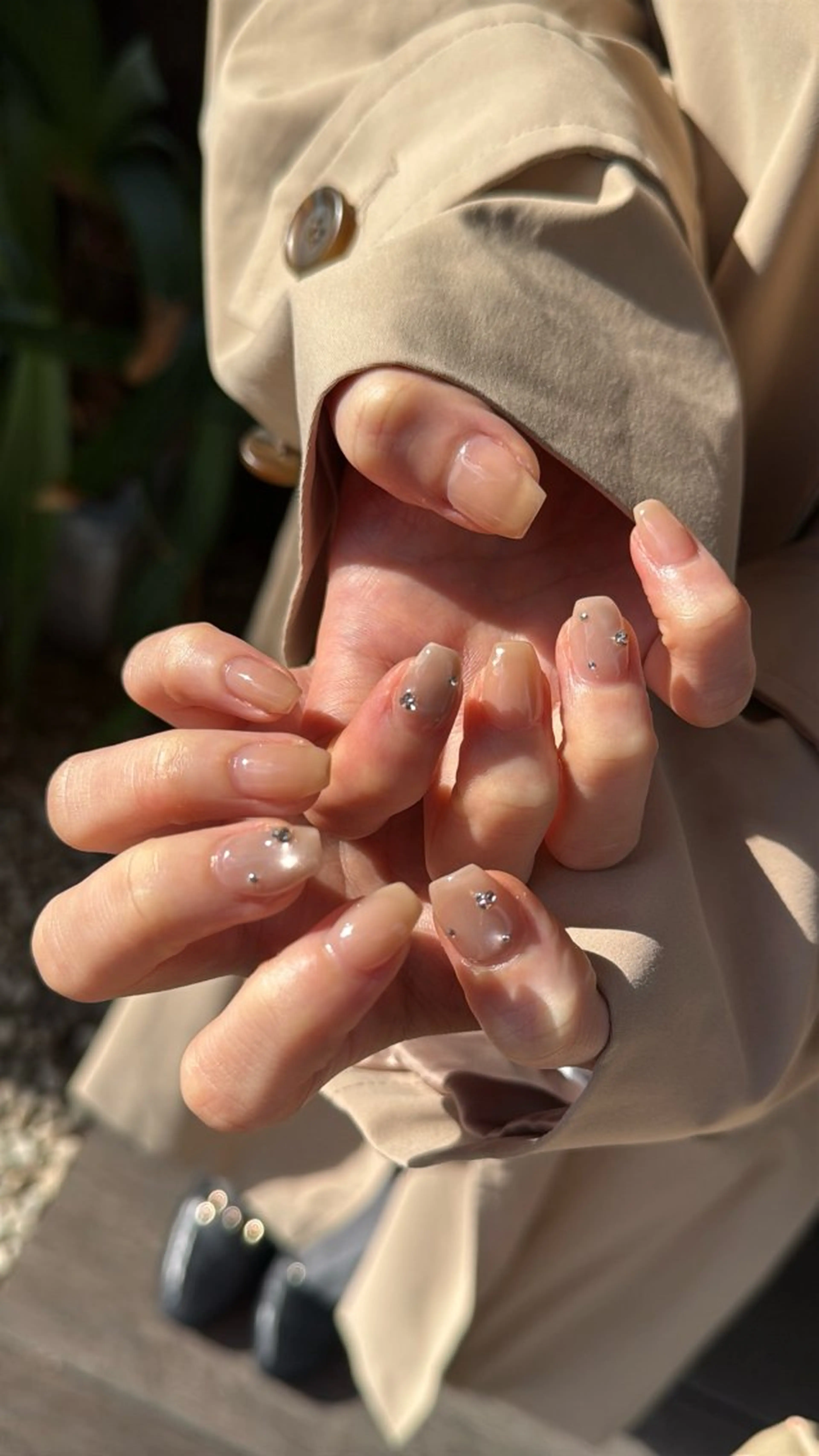 ネイル フラッシュネイル フラッシュマグ フットネイル フレンチネイル 韓国ネイル ハンドネイル SAKU nail 作島茜のネイルデザイン
