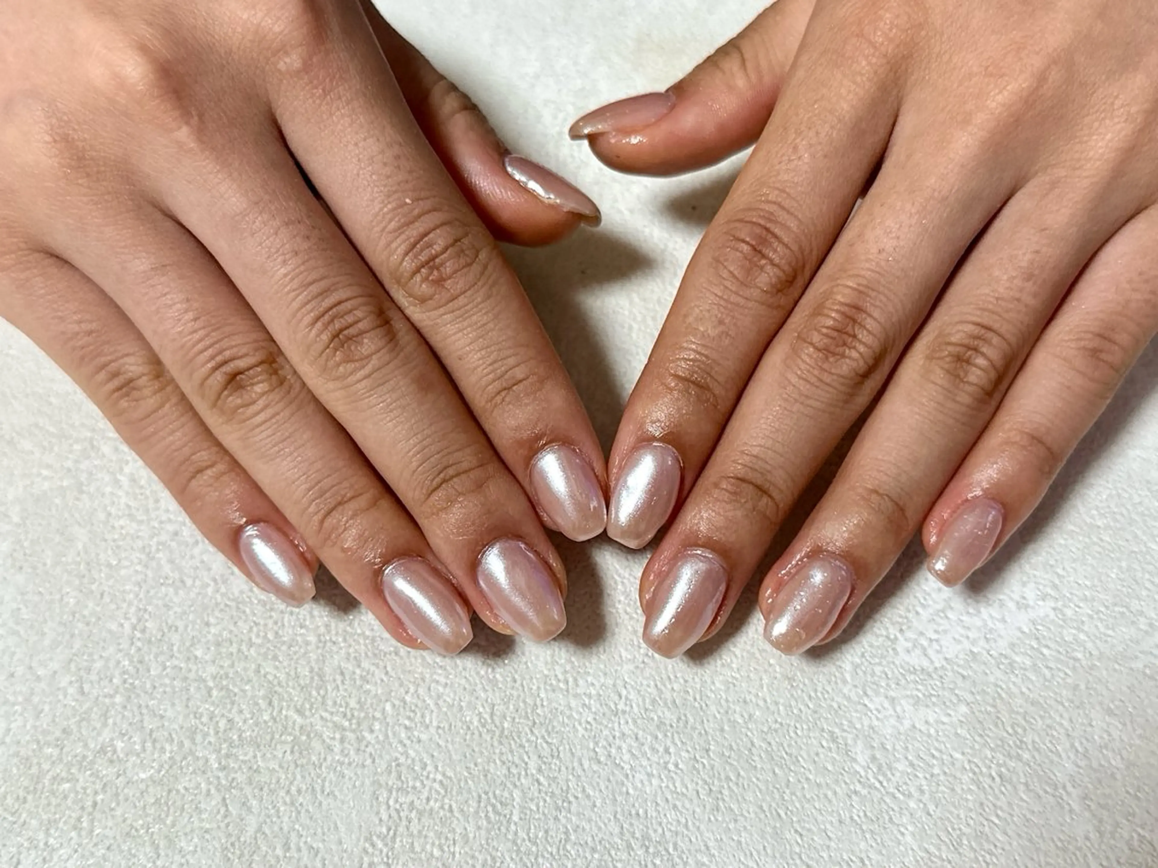 ネイル オーロラネイル 桜ネイル フラワーネイル フットネイル フレンチネイル ハンドネイル mogunail &blowのネイルデザイン
