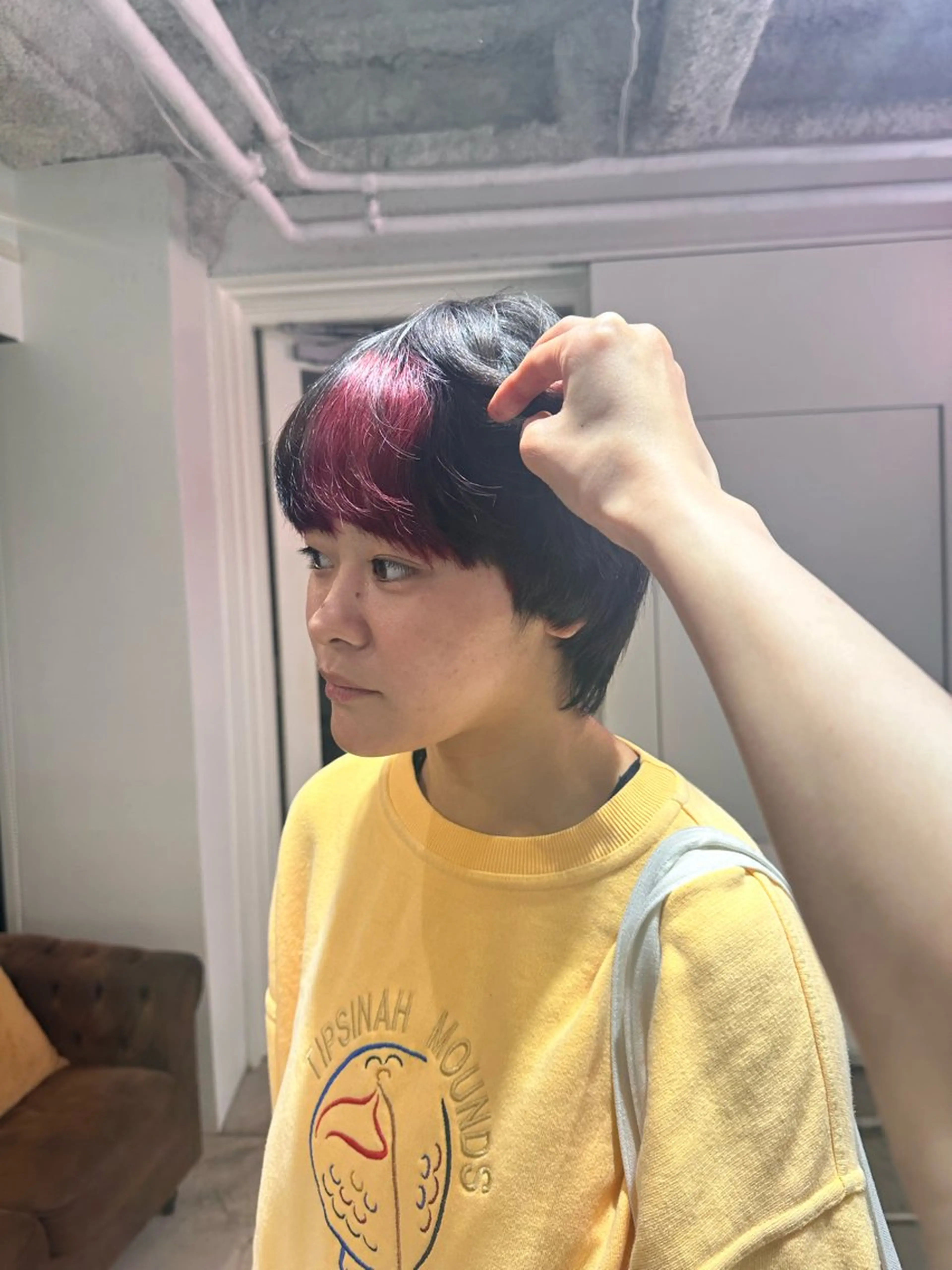 ショート カラー 🧤高明度ハイトーン 🧤莉音のヘアスタイル