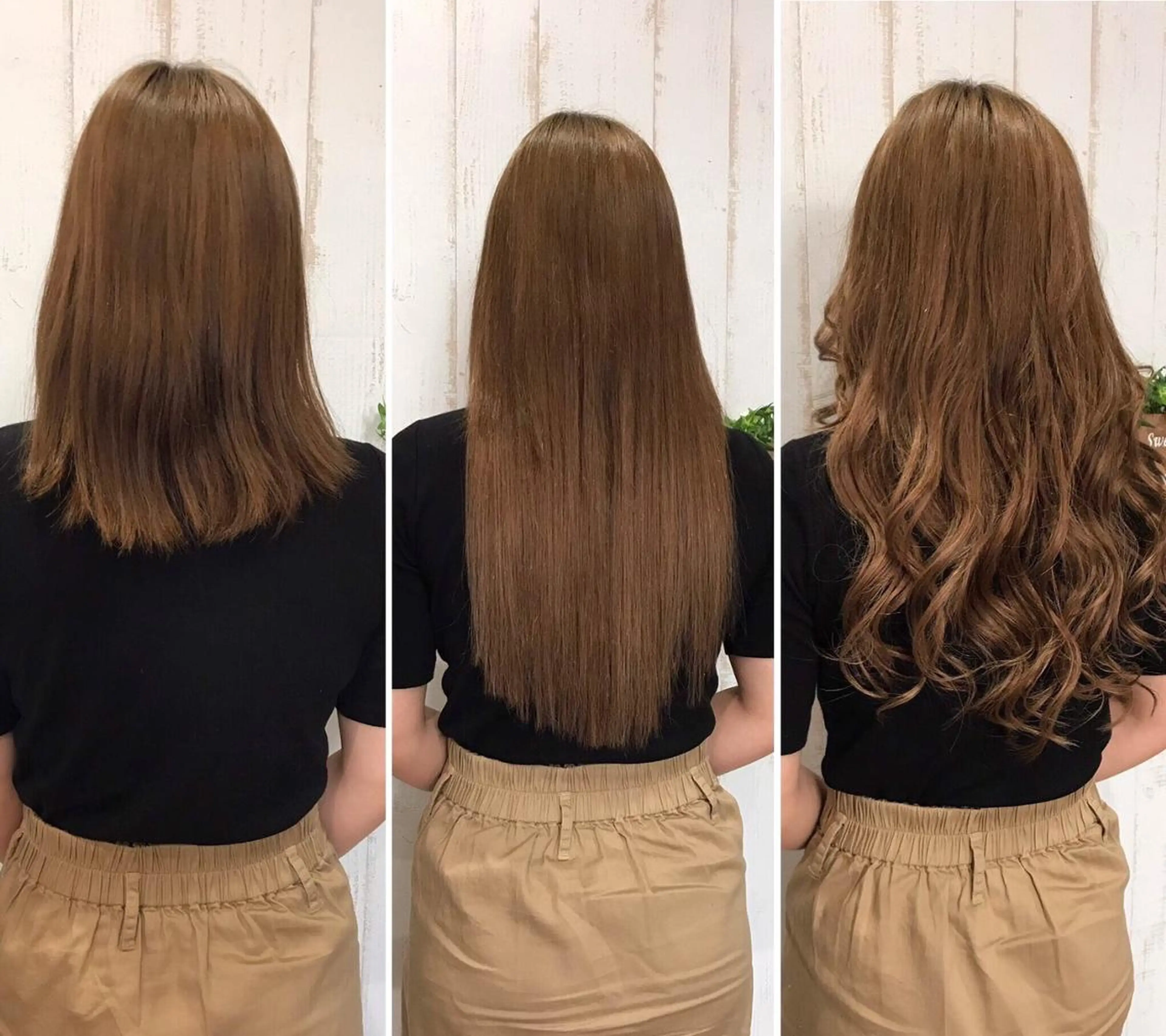ロング エクステ チビ編み込みエクステ シールEXどぅ〜すのヘアスタイル