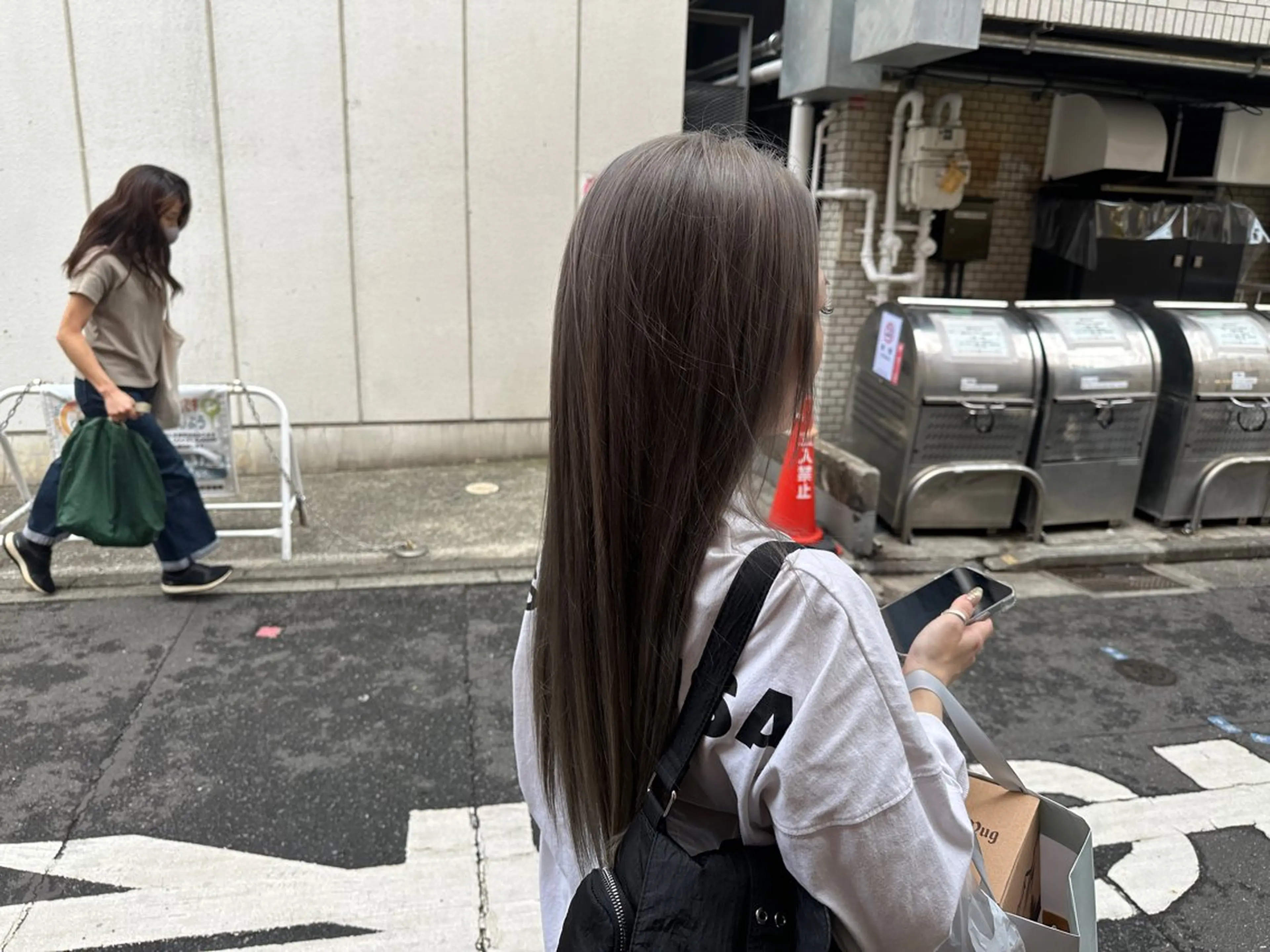 ロング カット ヘアカラー ハイライト/ ブリーチ😈小倉😈のヘアスタイル