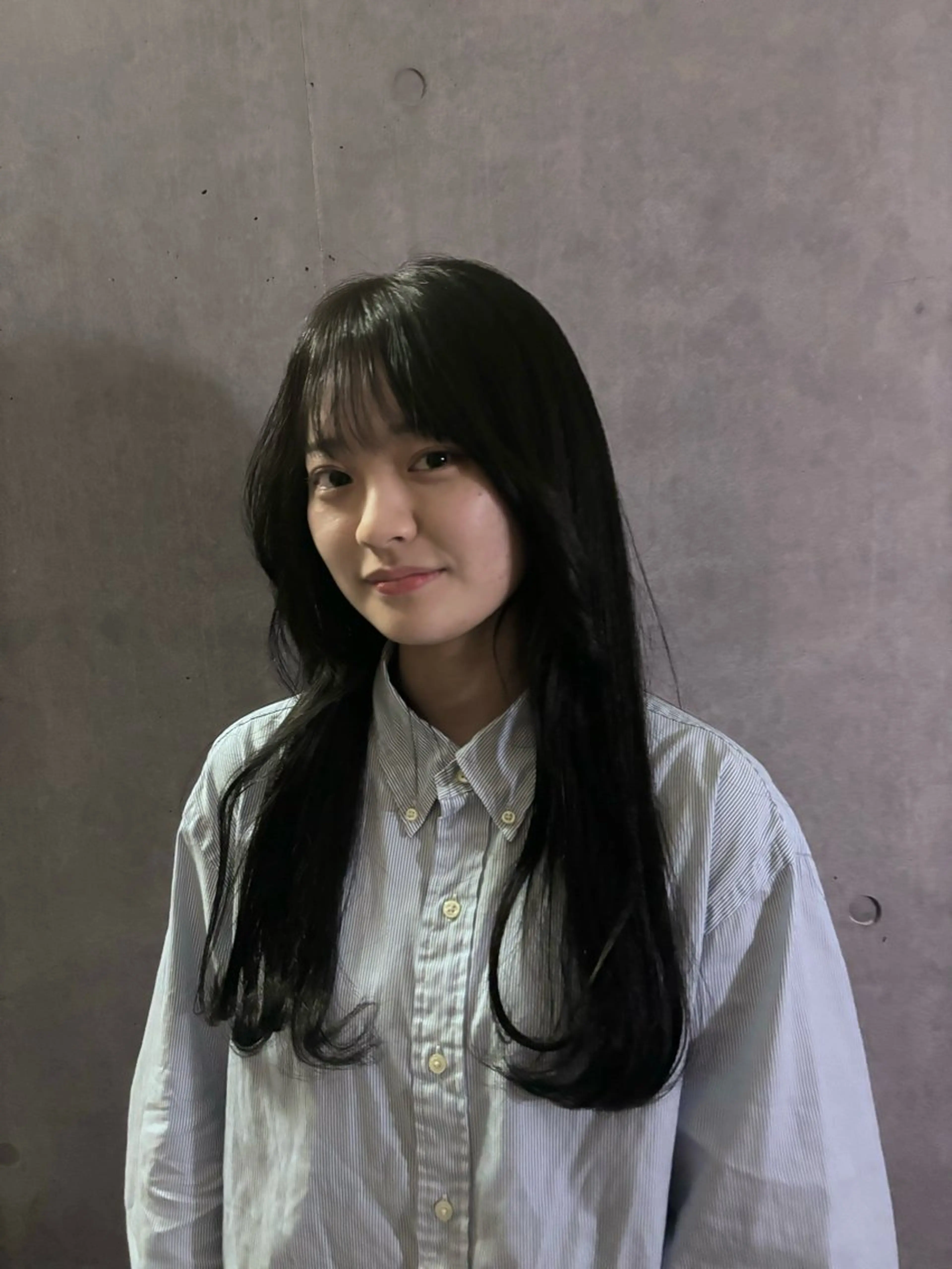 ポイント縮毛矯正🧼(前髪.顔周りの部分縮毛になります)の写真