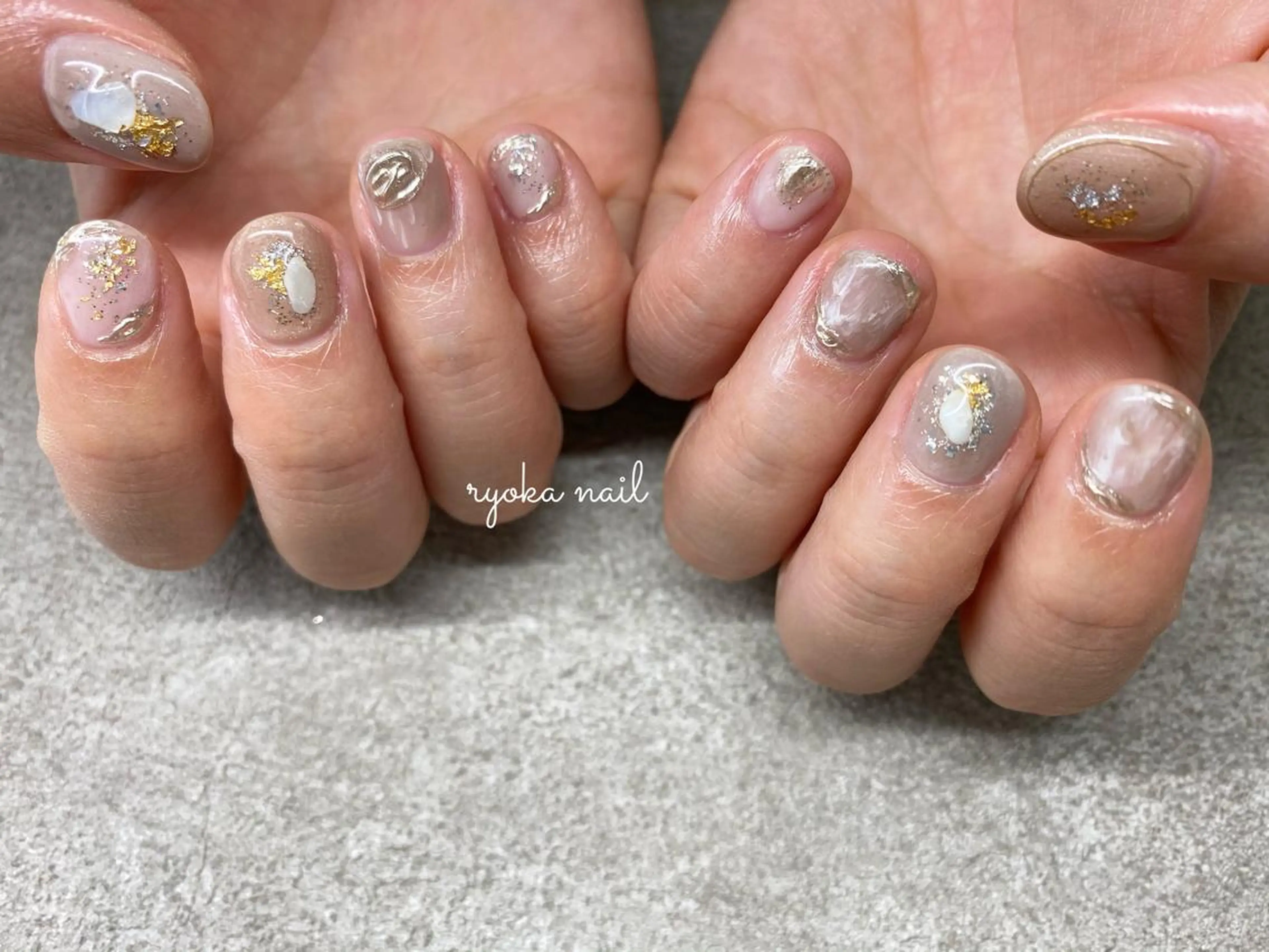 ネイル ハンドネイル soary nailのネイルデザイン