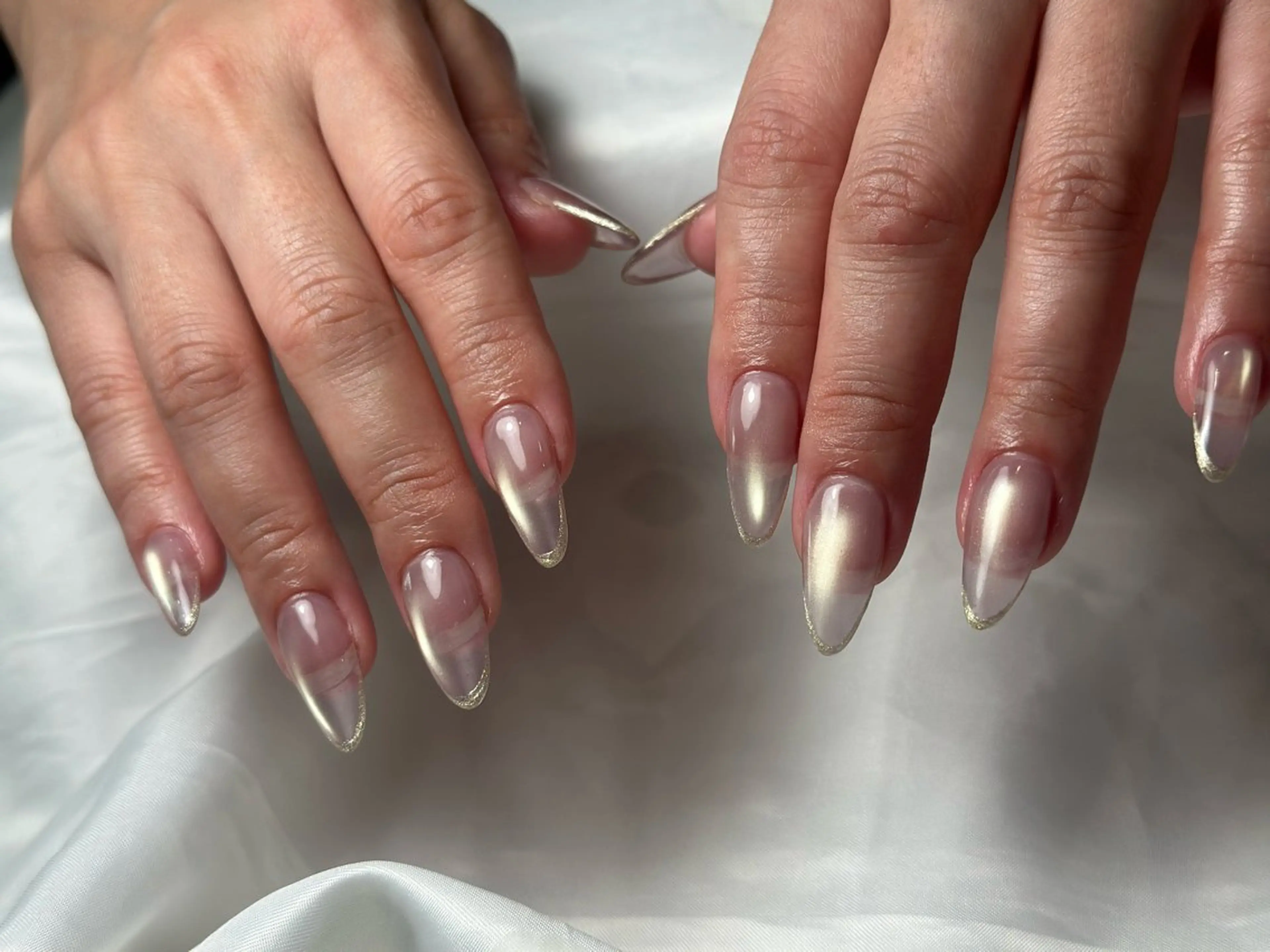 ネイル ラメ(グリッター) マグネットネイル beauty salon glory所属・glory💋 Kimiのネイルデザイン