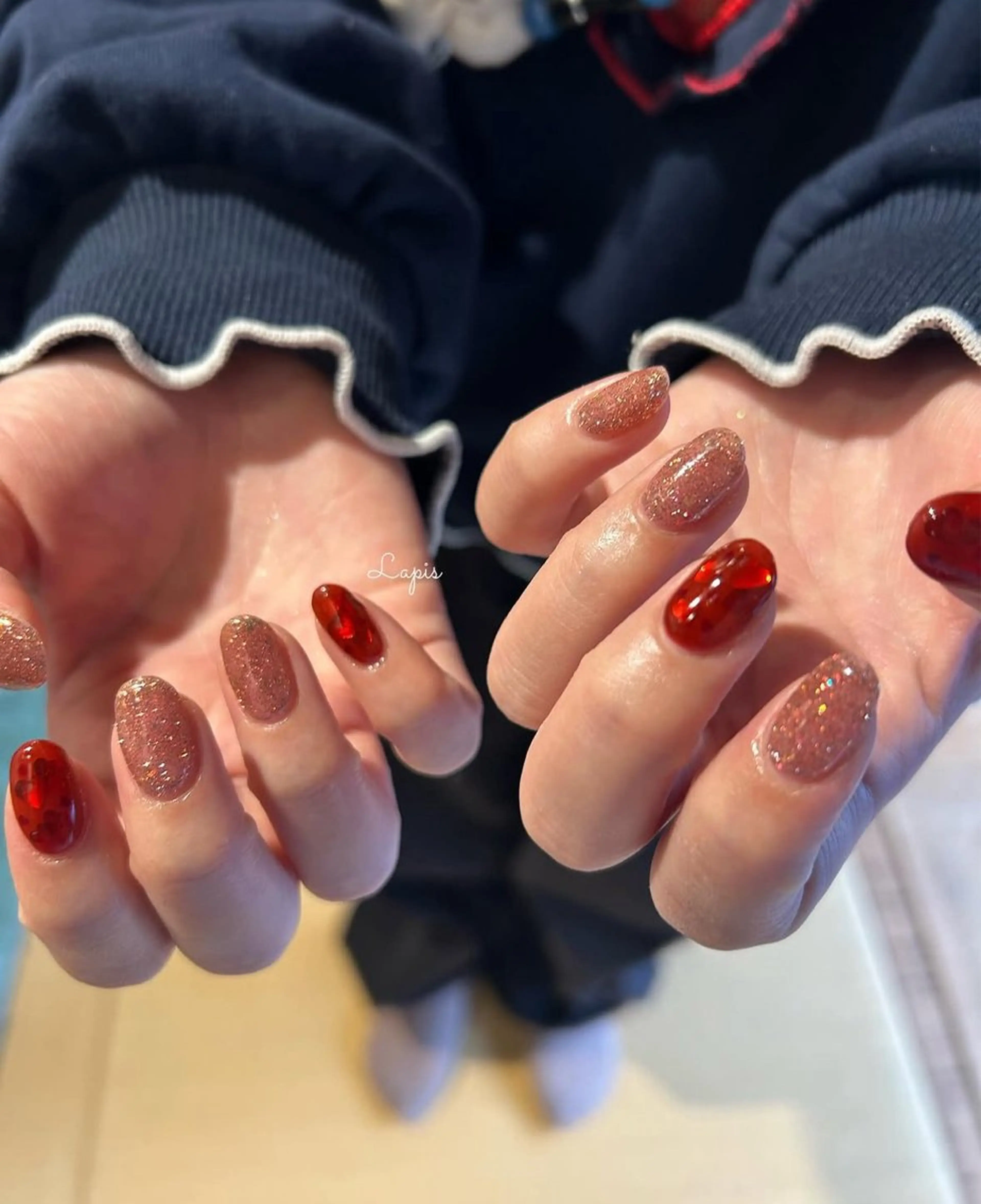 ネイル ハンドネイル Lapis *のネイルデザイン