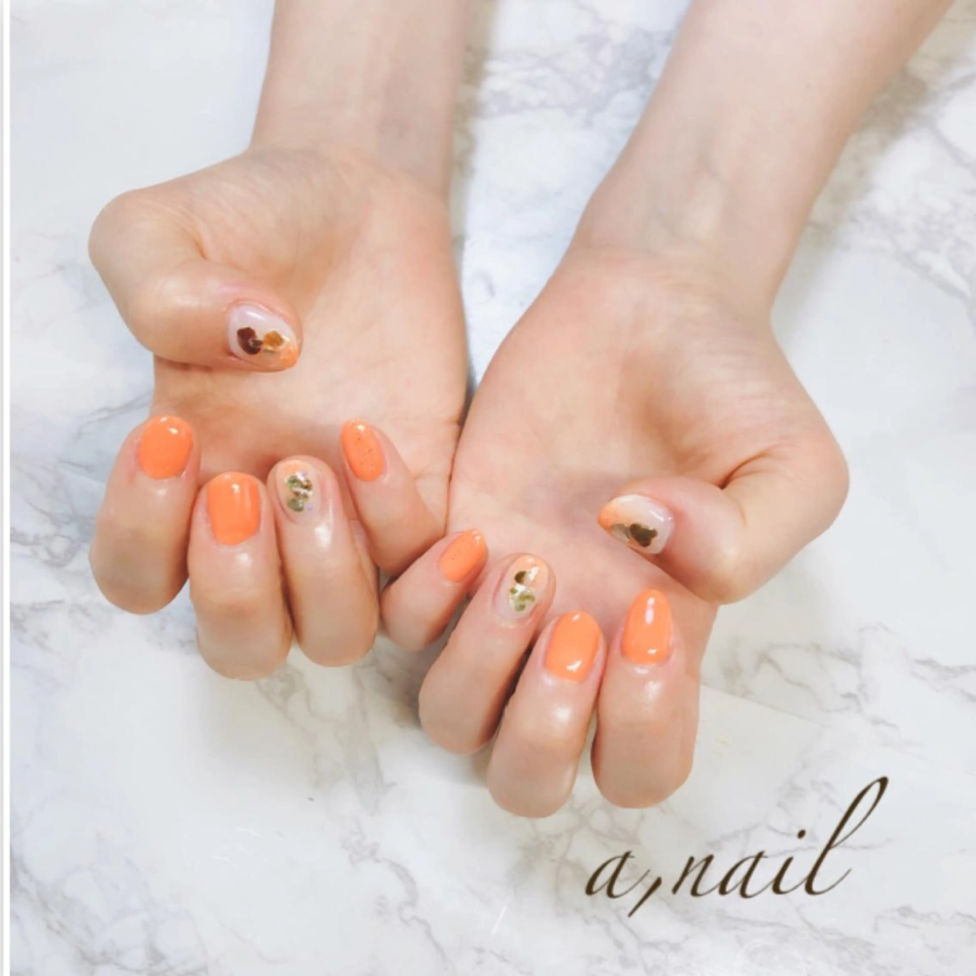 ネイル フットネイル ジェルネイル グラデーション オフィスネイル ワンカラーネイル ハンドネイル ネイルサロン エーネイルのネイルデザイン