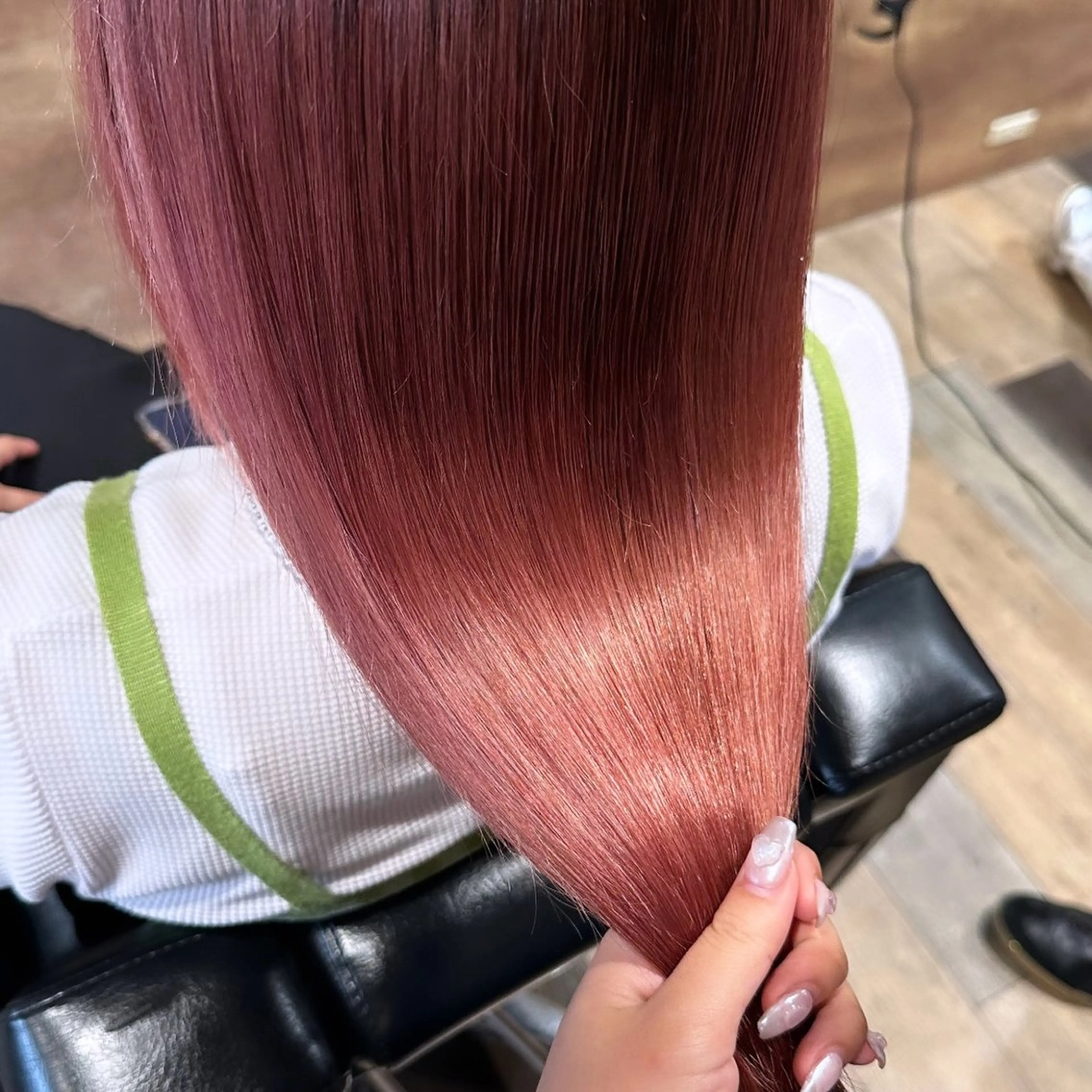 ロング 髪質改善 カット 縮毛矯正 柔らかいcolor ￤韓国￤🩰マユ🩰のヘアスタイル