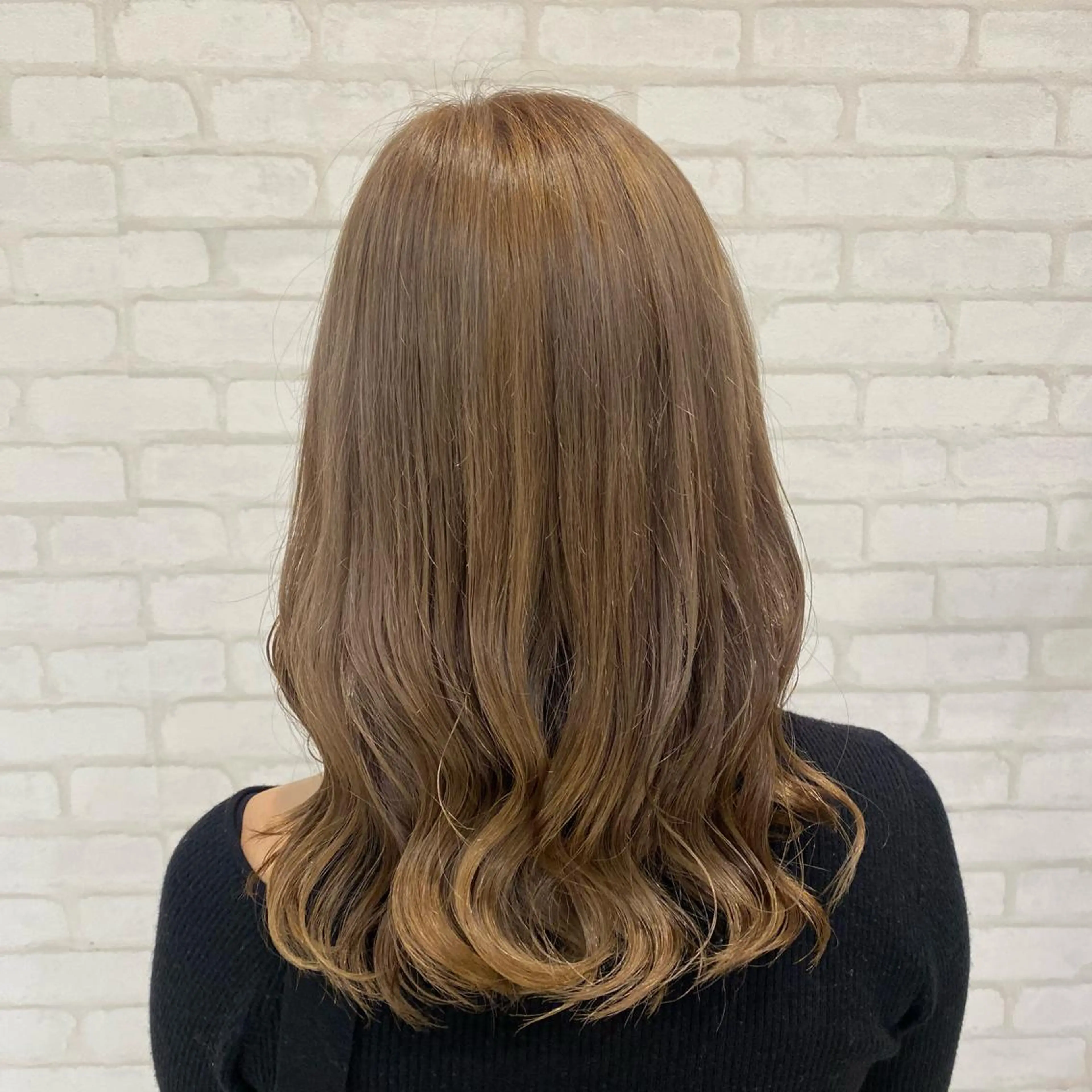 セミロング カラー パーマ ヘアアレンジ マツエク・マツパ ULTOWA/銀座 ERIのヘアスタイル