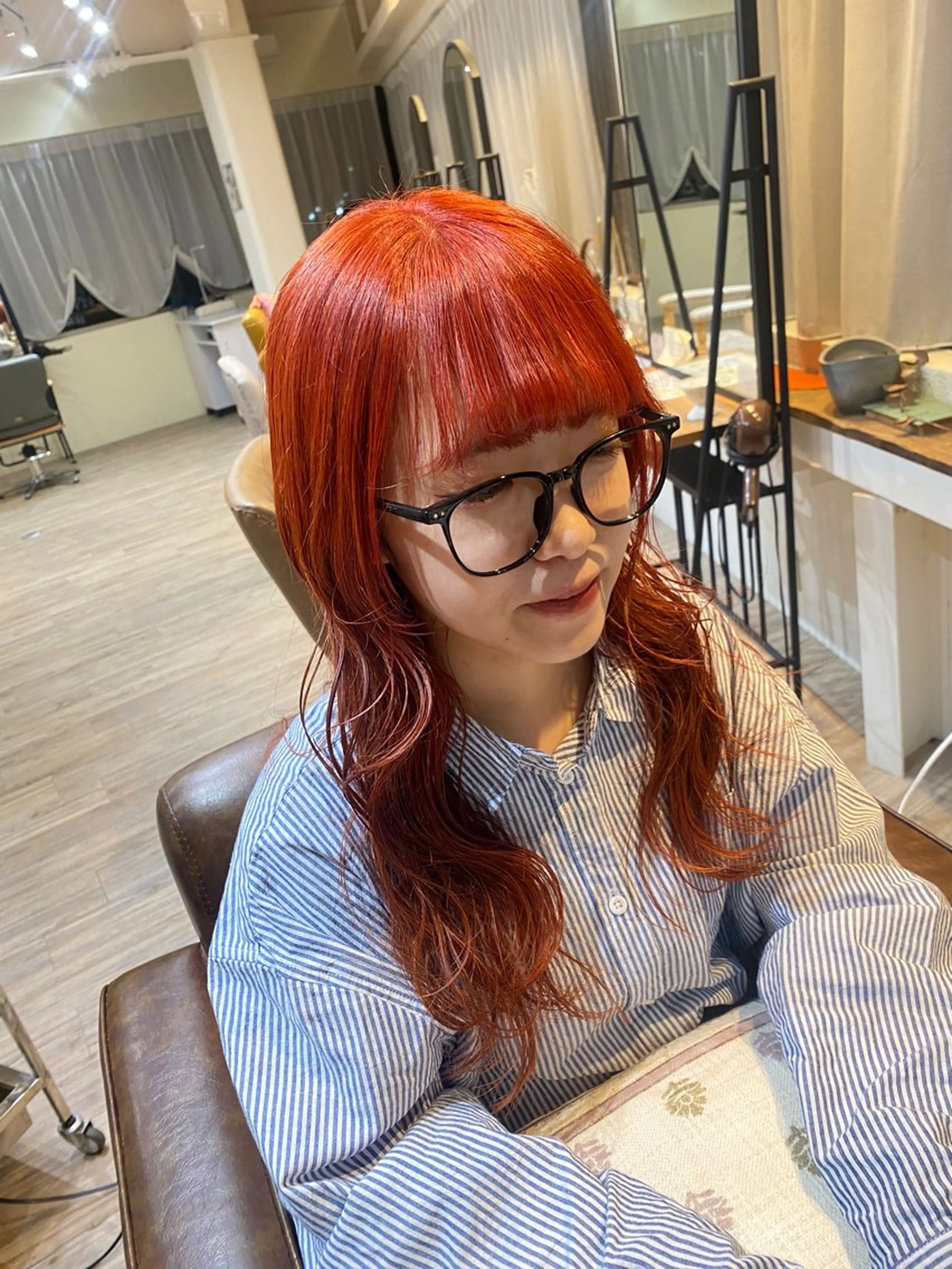 ロング カラー 美髪矯正/髪質改善 🫧山﨑　真歩🫧のヘアスタイル