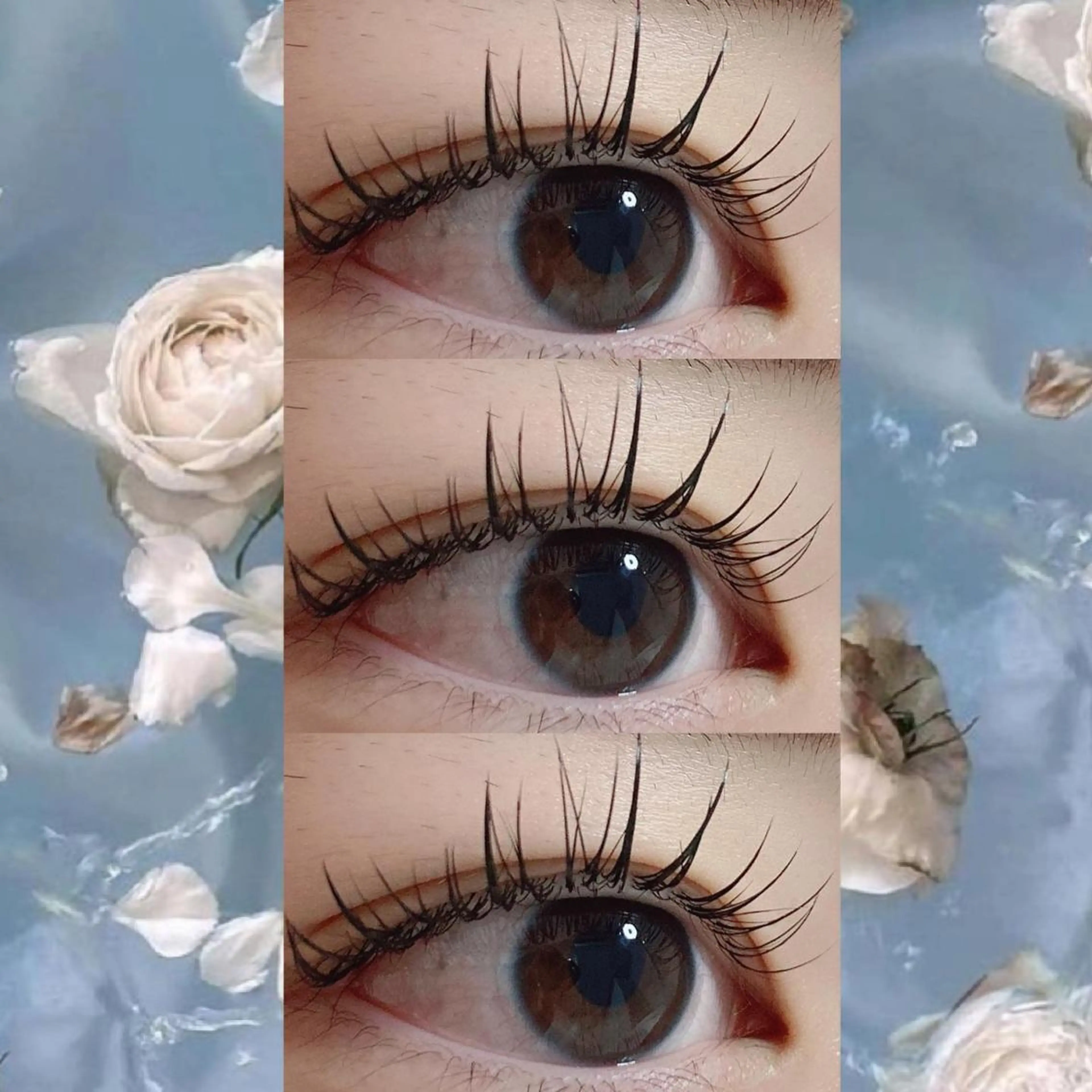 マツエク・マツパ フラットラッシュ 韓国風マツエク まつげパーマ 一重×まつ毛パーマ orihara𐙚 まつげパーマ/眉毛のマツエク・マツパデザイン