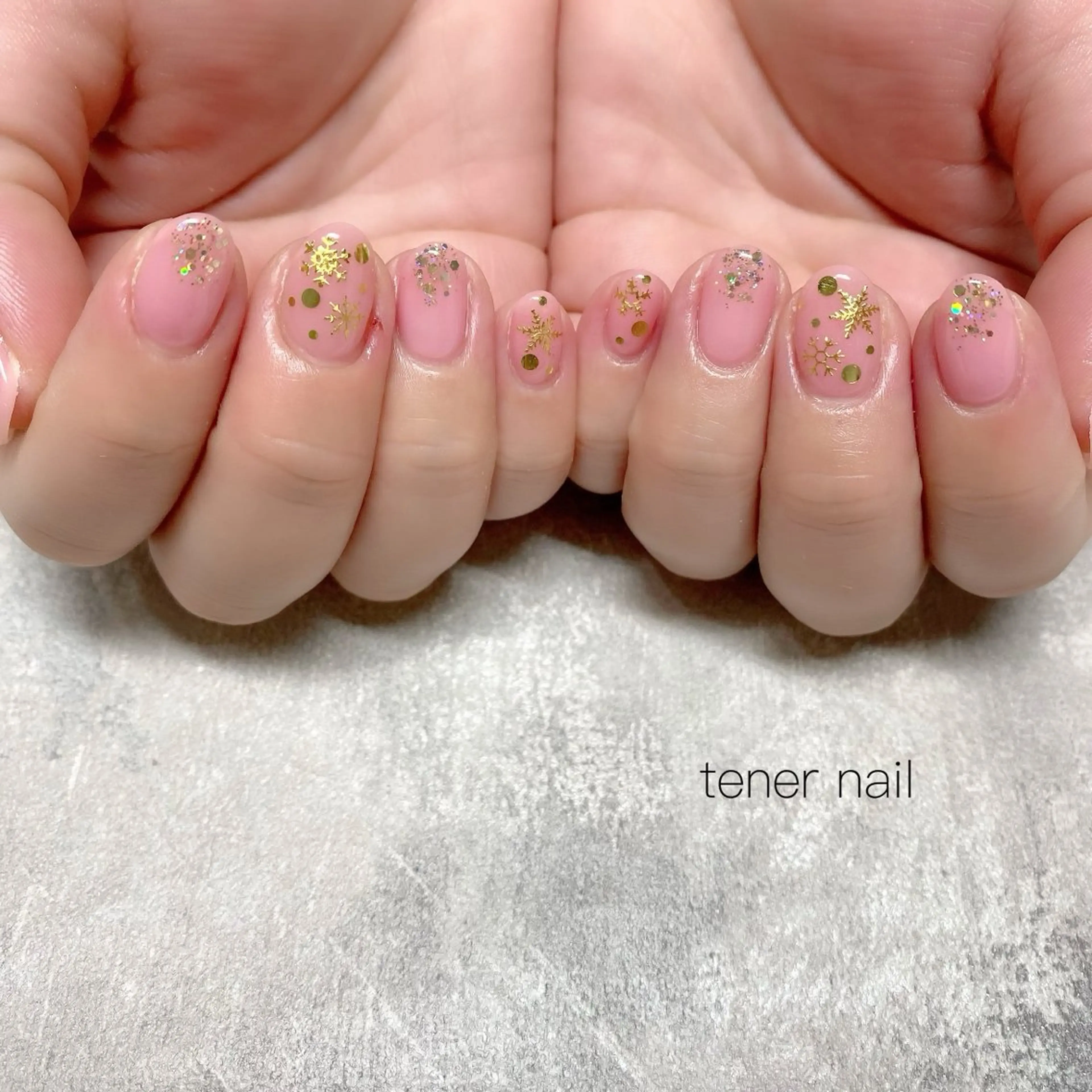 ネイル 冬ネイル クリスマス ハンドネイル テネルネイル tener nailのネイルデザイン