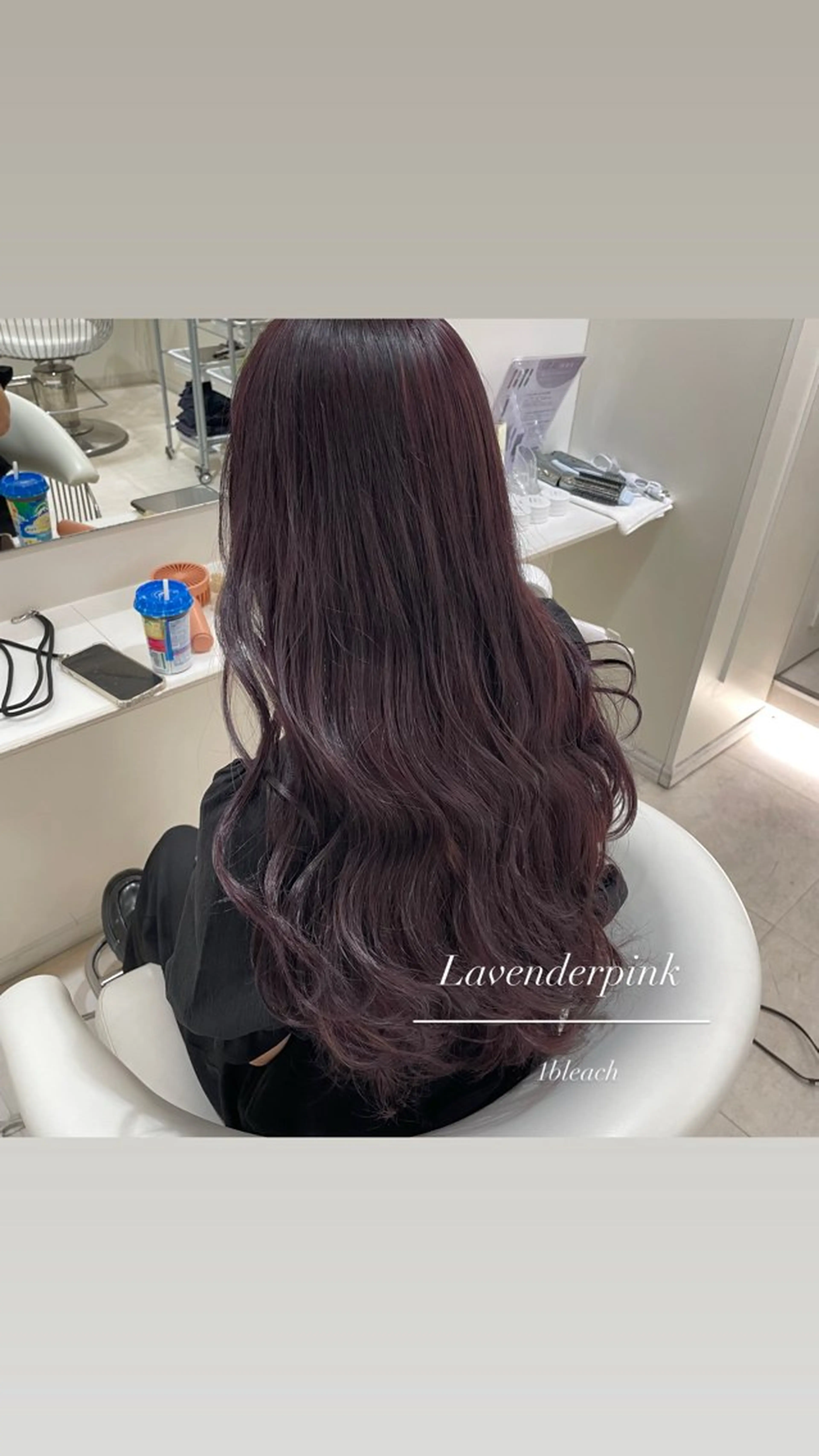 カラー ヘアカラー ParveMix 🩶🫧入江 香名のヘアスタイル