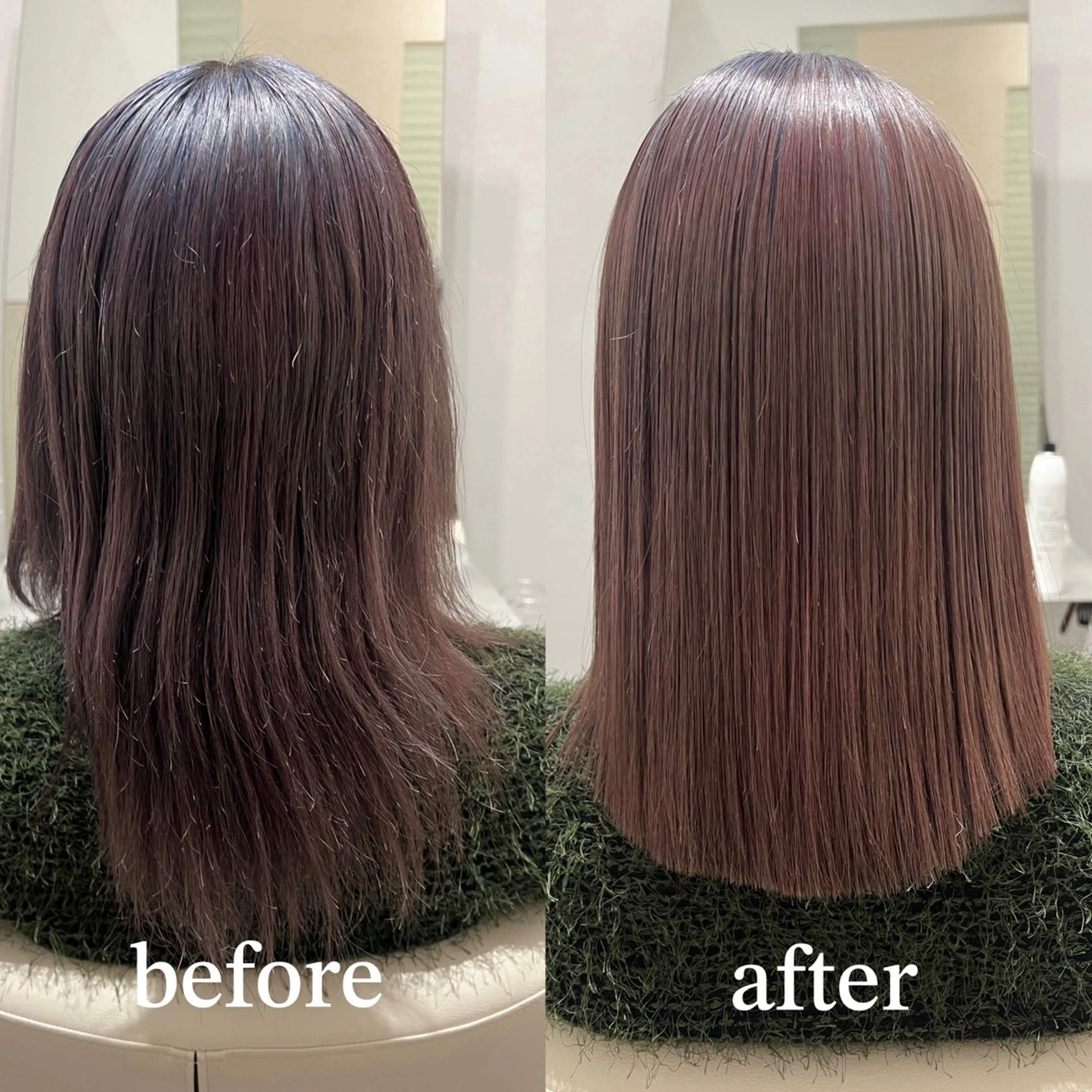 【新規限定】カット+高濃度ケラチン髪質改善トリートメント🧚🏻♀️✨の写真