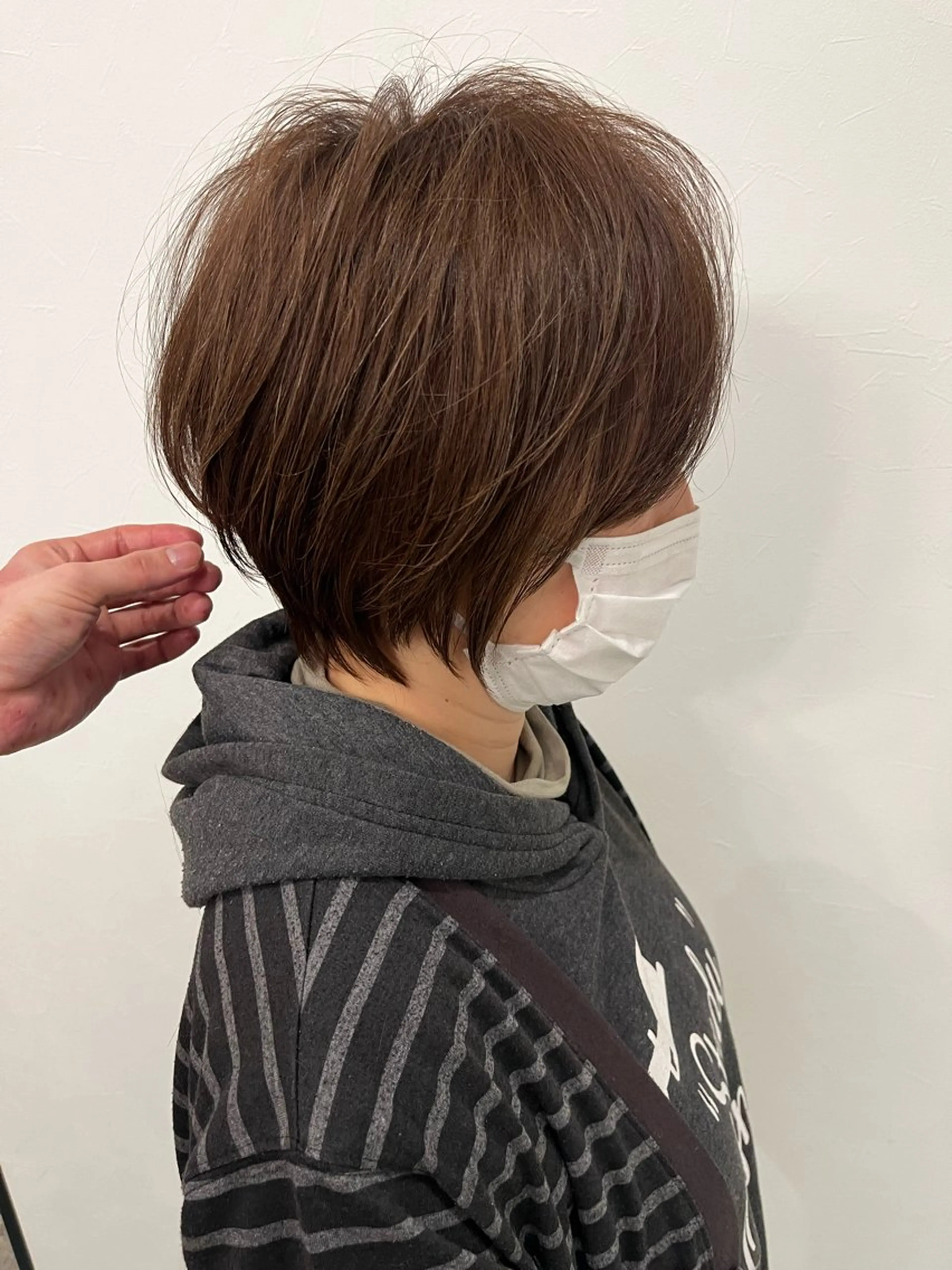 ショート カラー 似合わせカット ショートヘア 🌟TOSHI/透明 感カラー/ショートのヘアスタイル