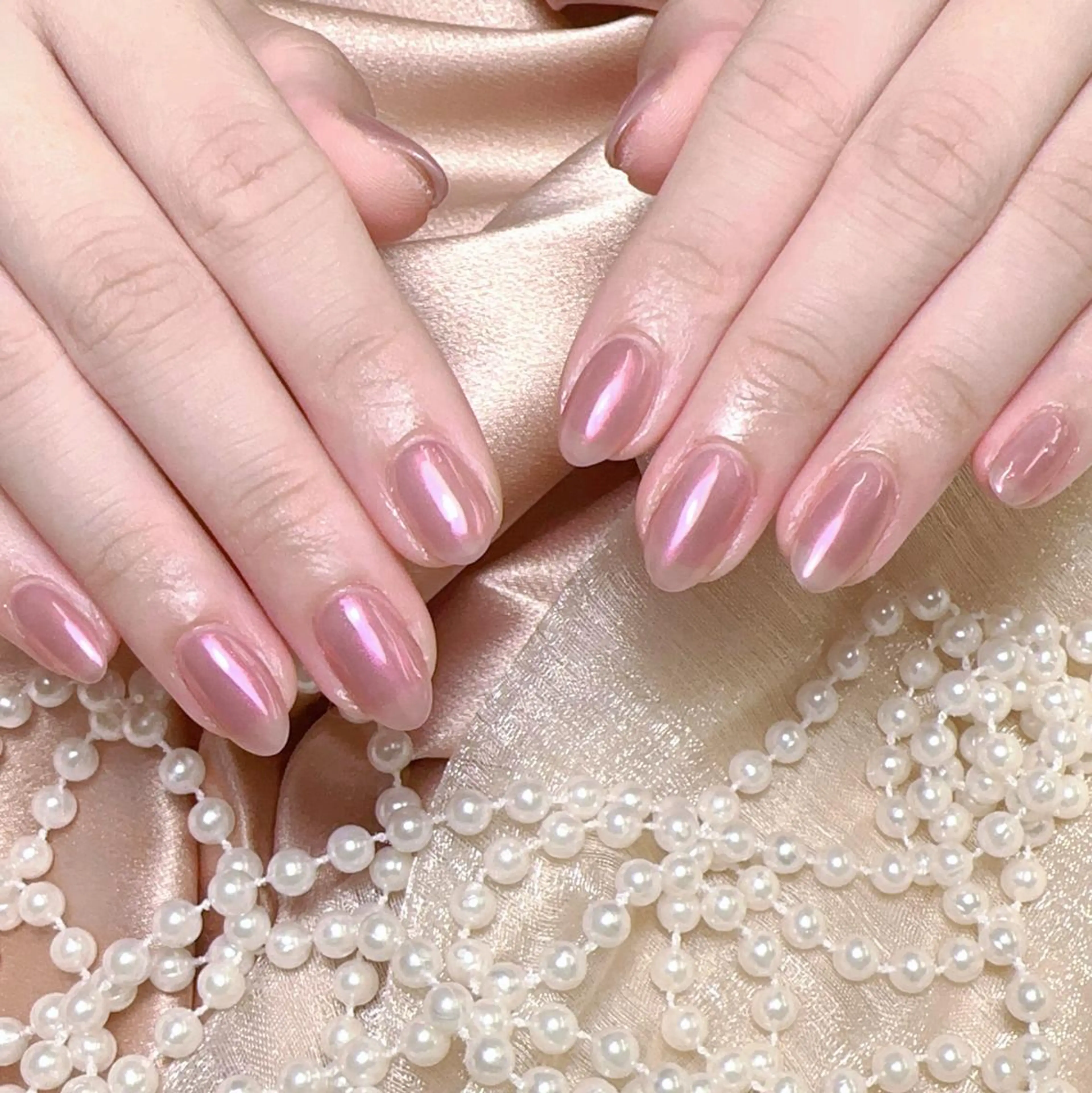 🎀Handソフトジェルオフ無料ケア込み大人気ミラー/オロラーワンカラーの写真