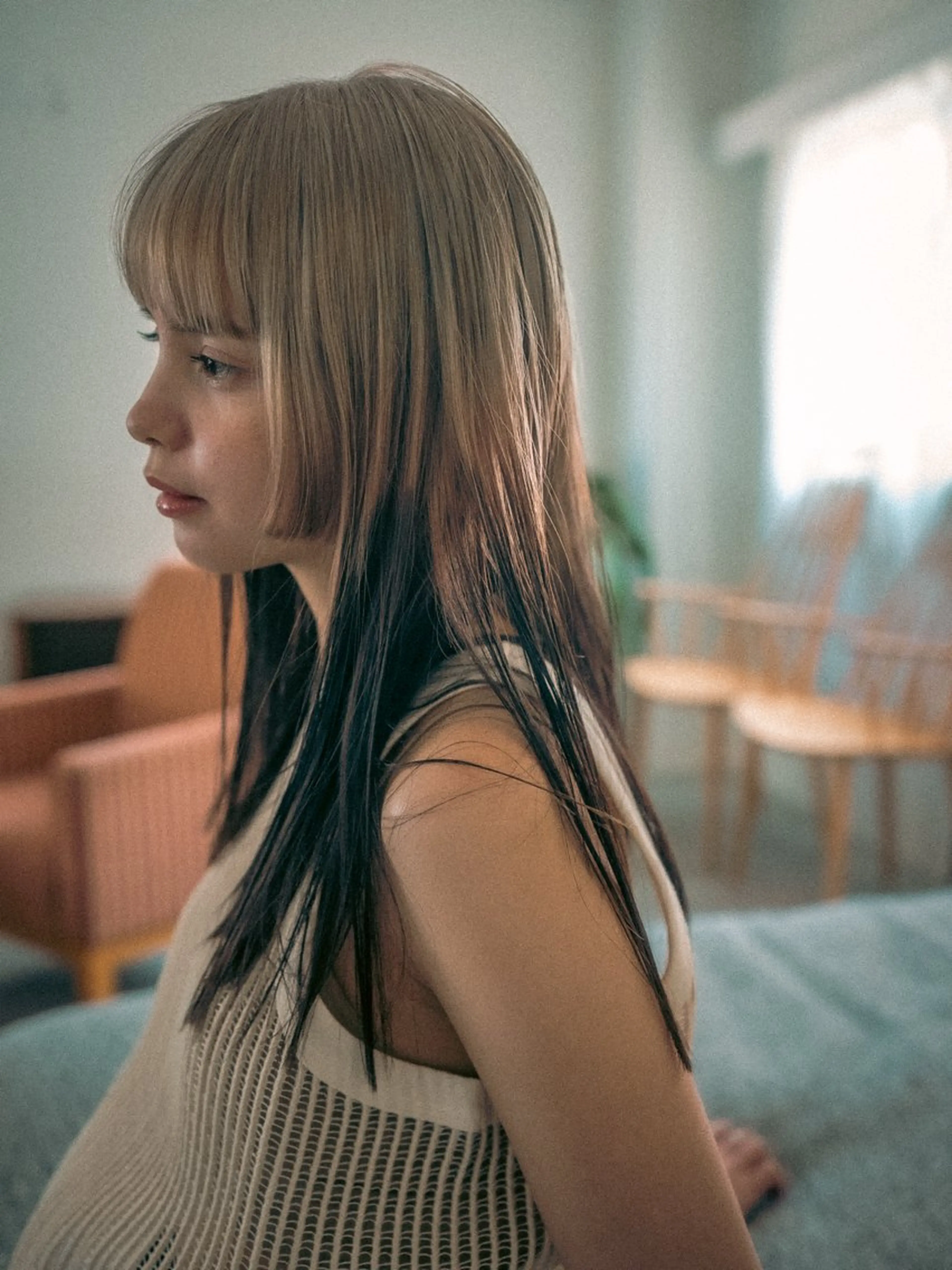 カラー mei /greenのヘアスタイル