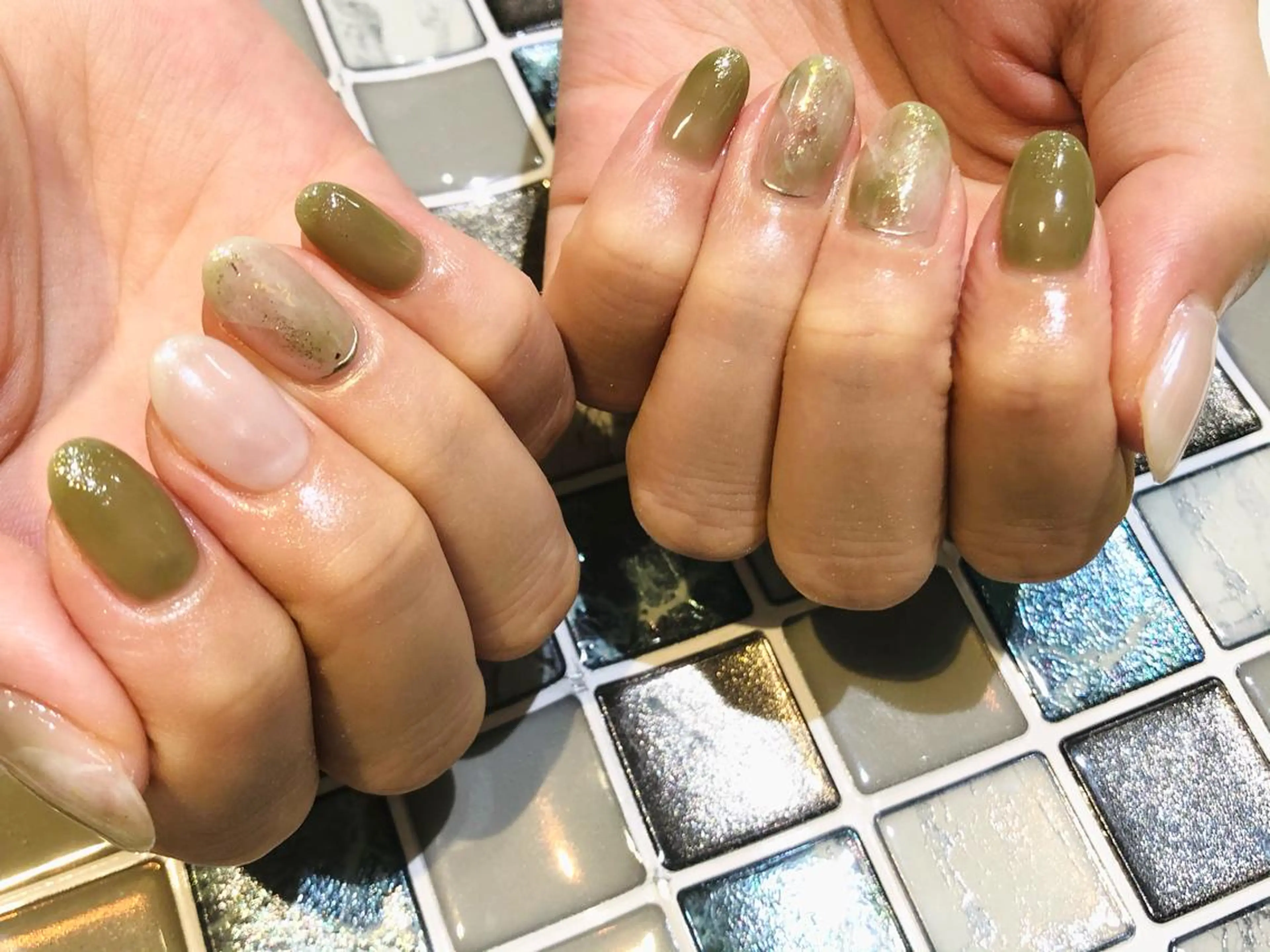 ネイル 舞田 苑香のネイルデザイン