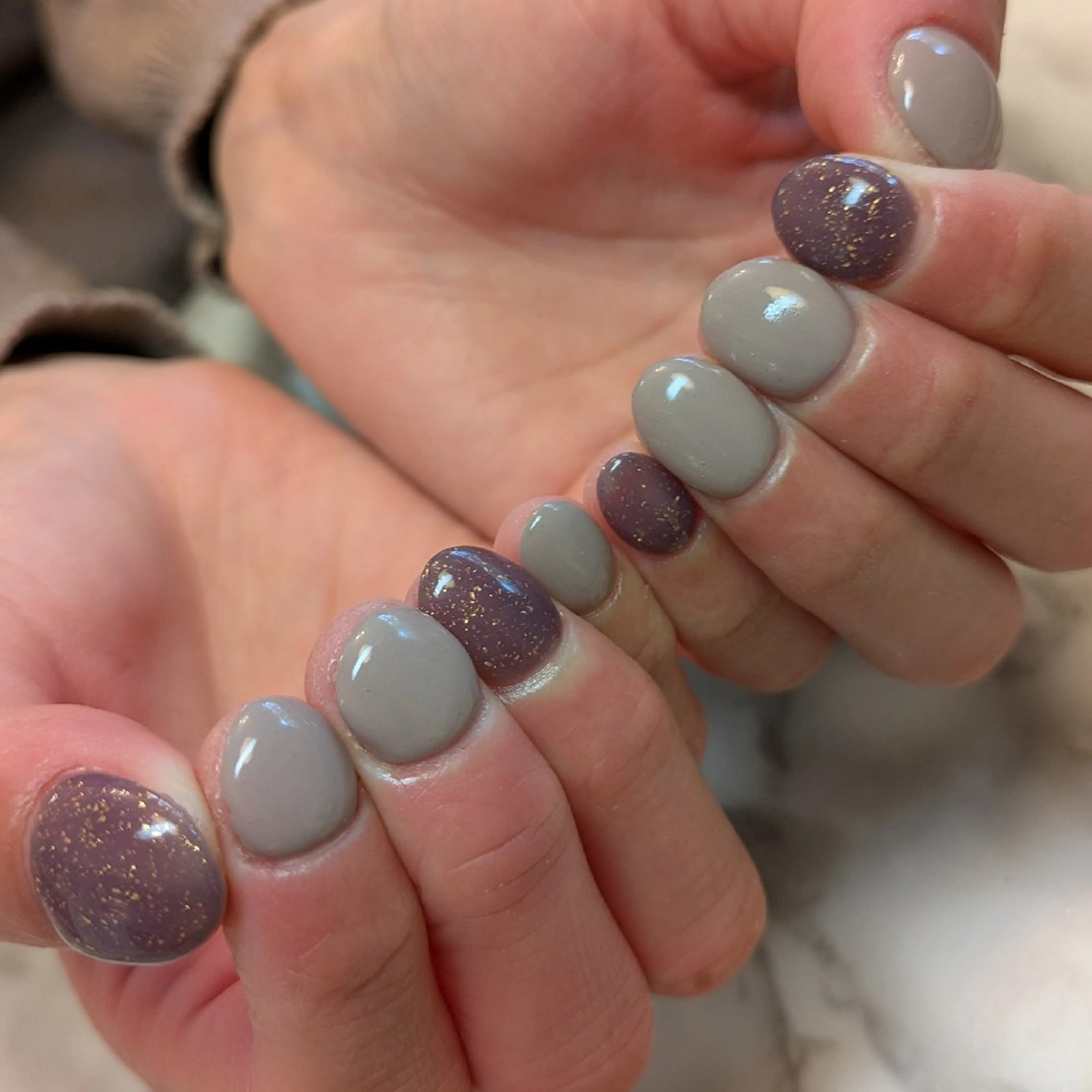 ネイル シンプルネイル ジェヌインネイル 河内のネイルデザイン