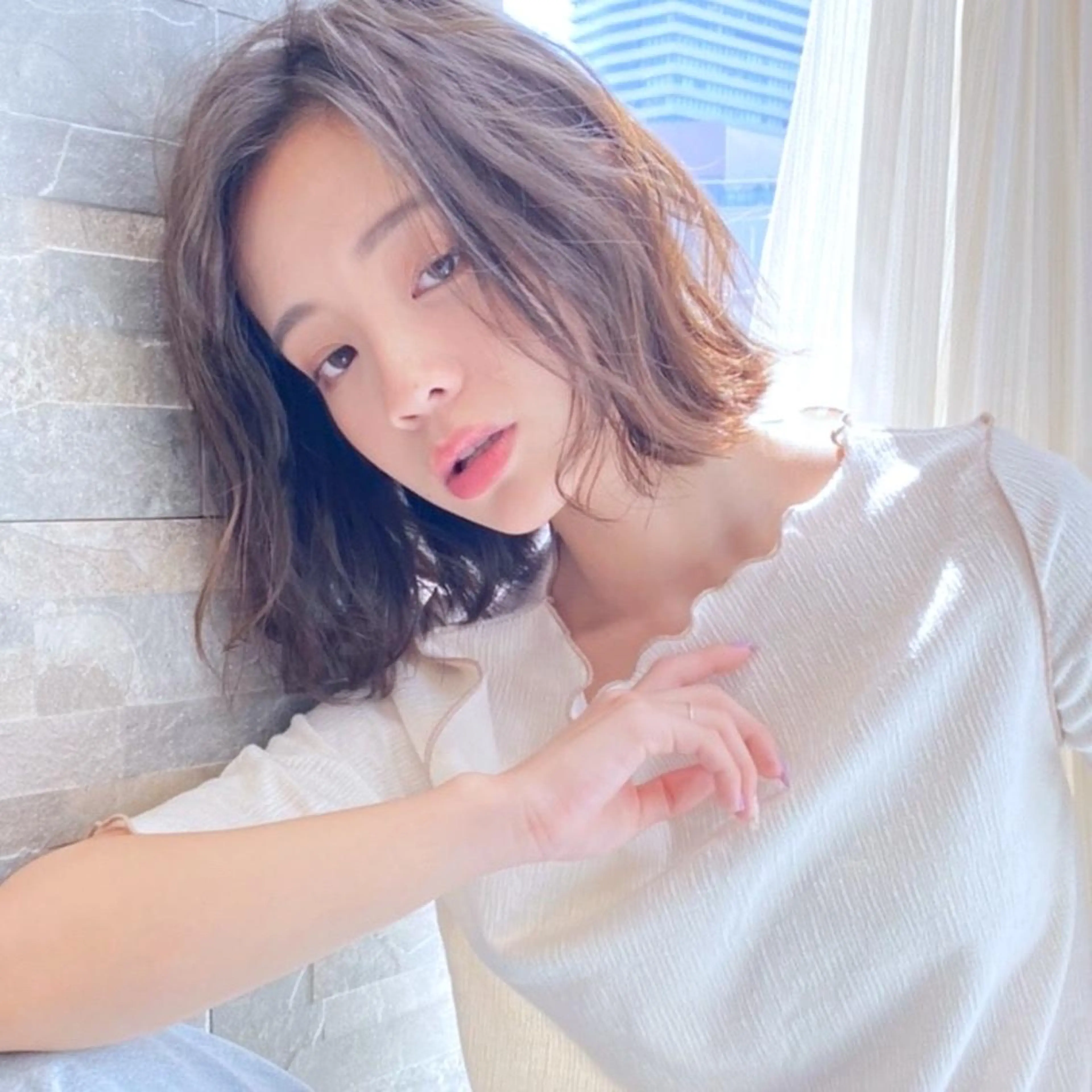 ショート カラー ヘアカラー トリートメント 🎁LaBless 住ノ江(ラブレス)のヘアスタイル