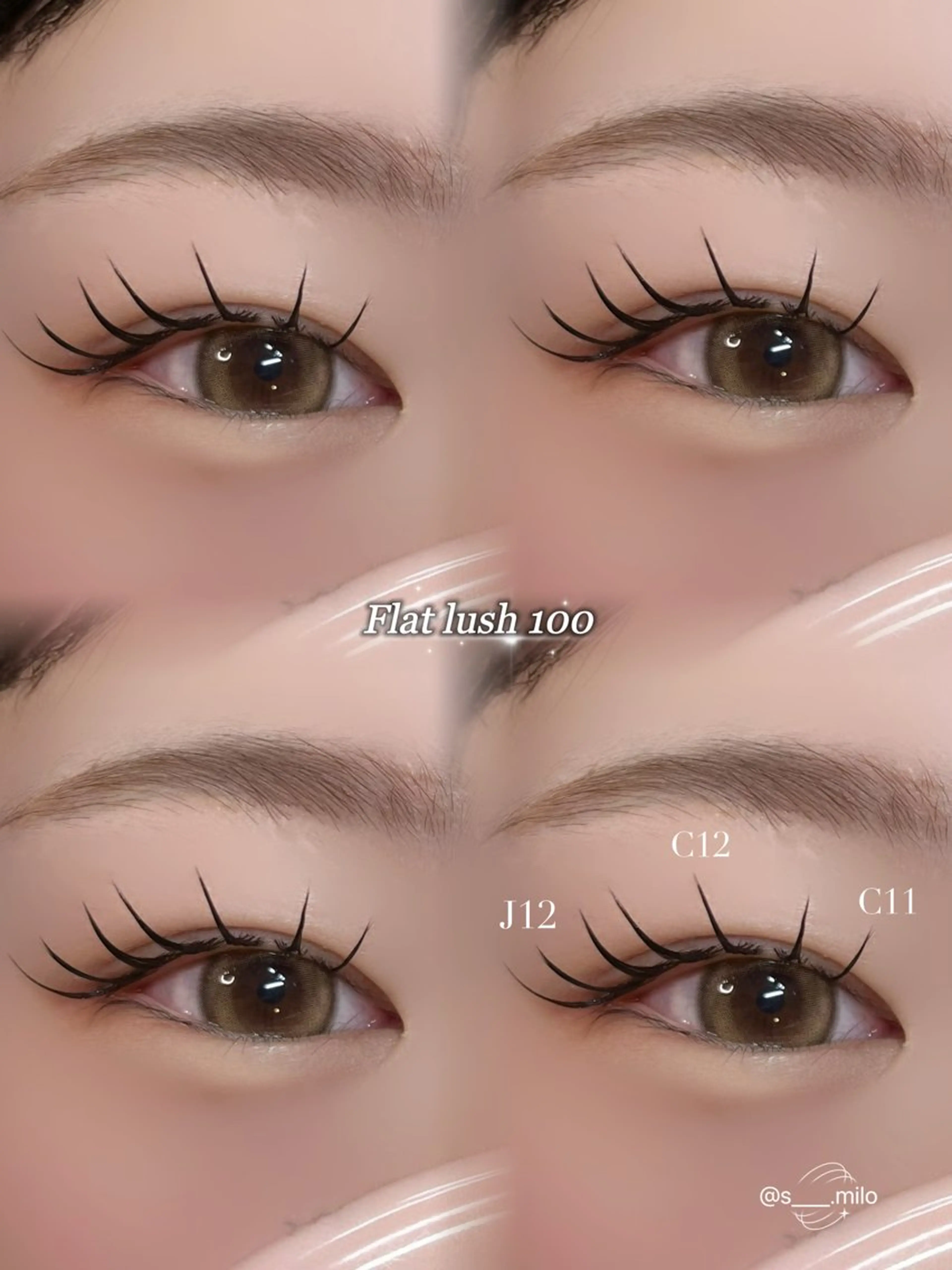 マツエク・マツパ 💫 Milo SONA 💫のマツエク・マツパデザイン