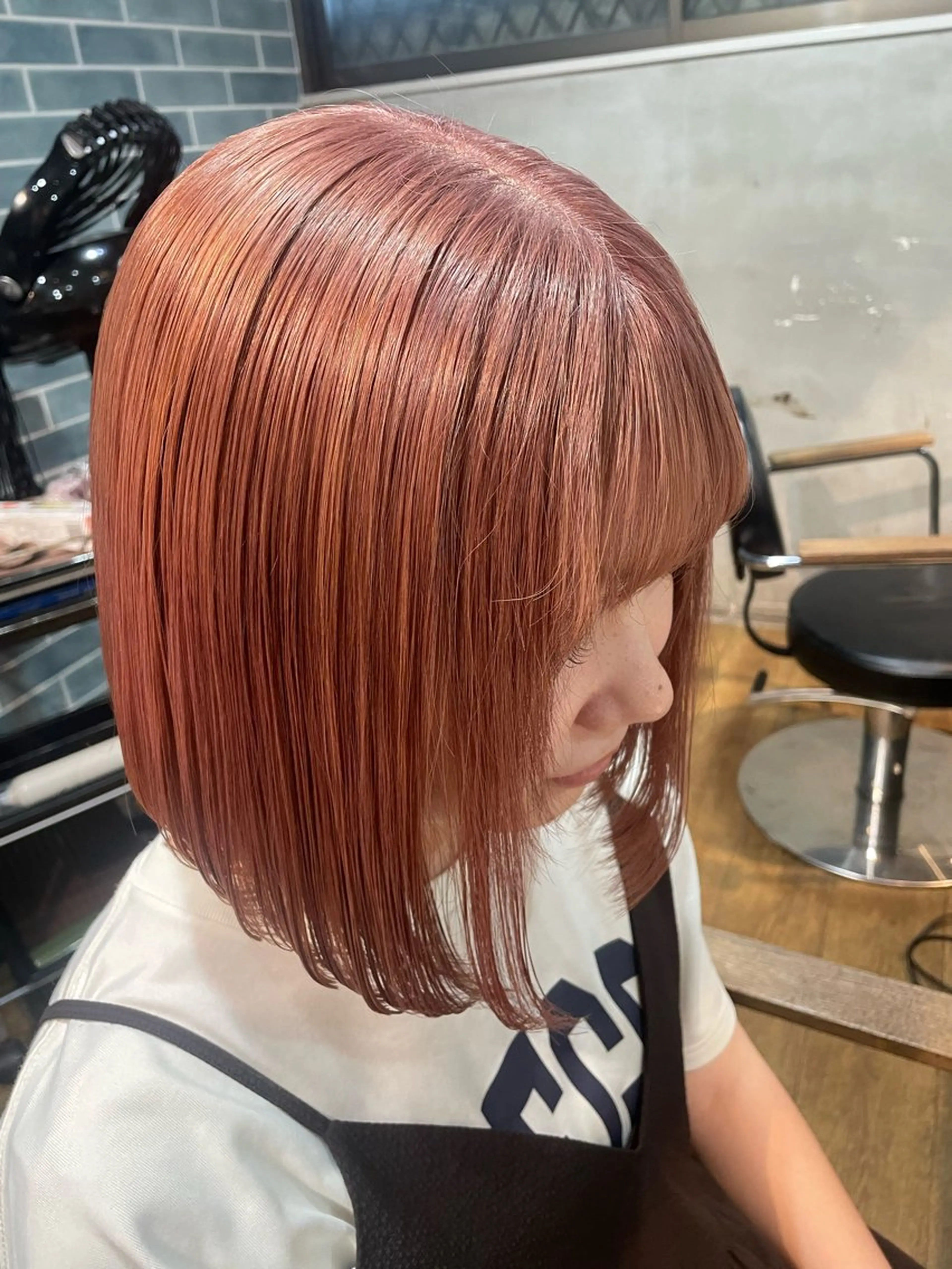 ミディアム カラー 吉田 光希のヘアスタイル