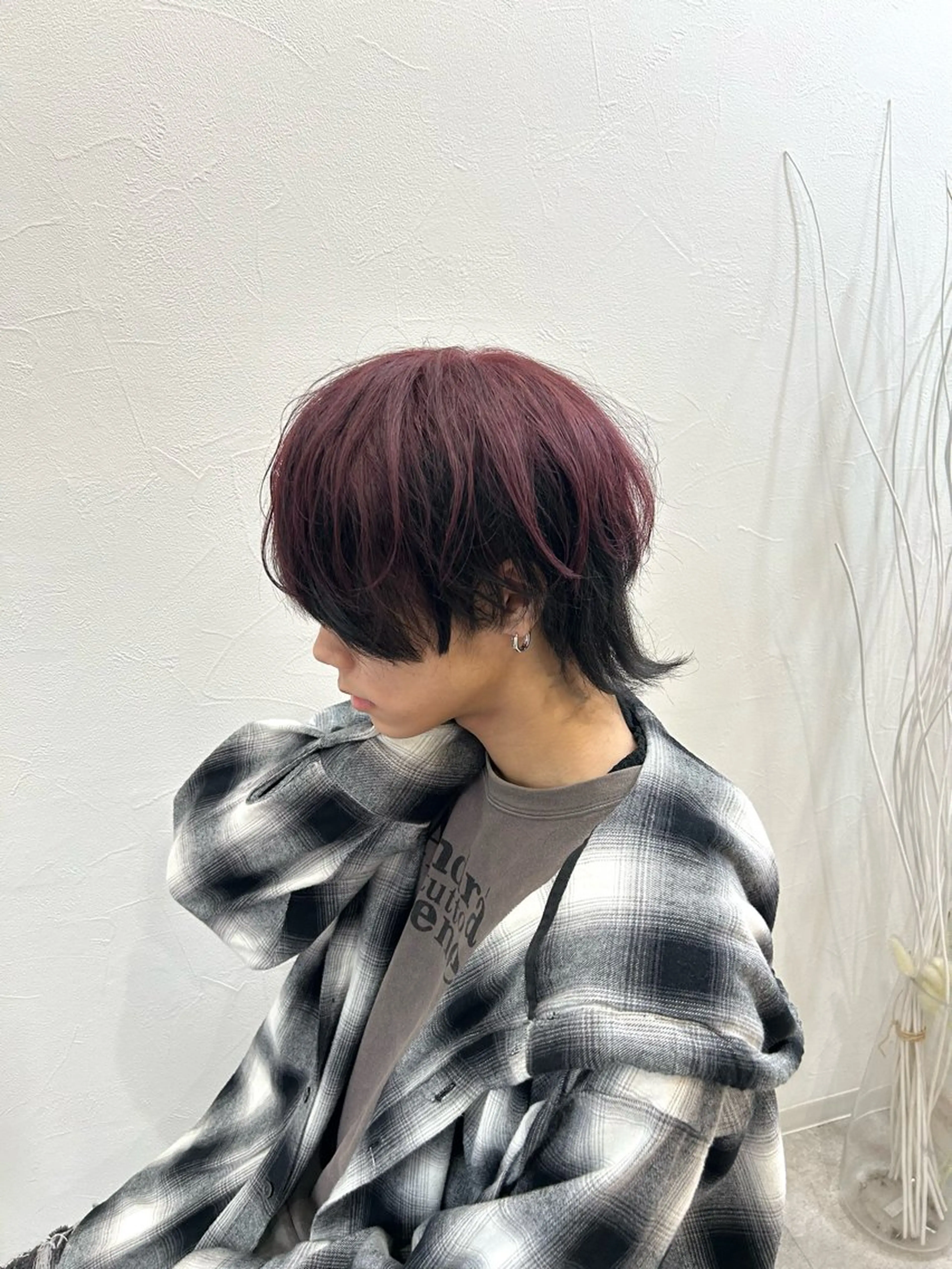 🦁イメチェンコース☆【メンズ限定】ブリーチonカラー＋デザインカット￥12000の写真