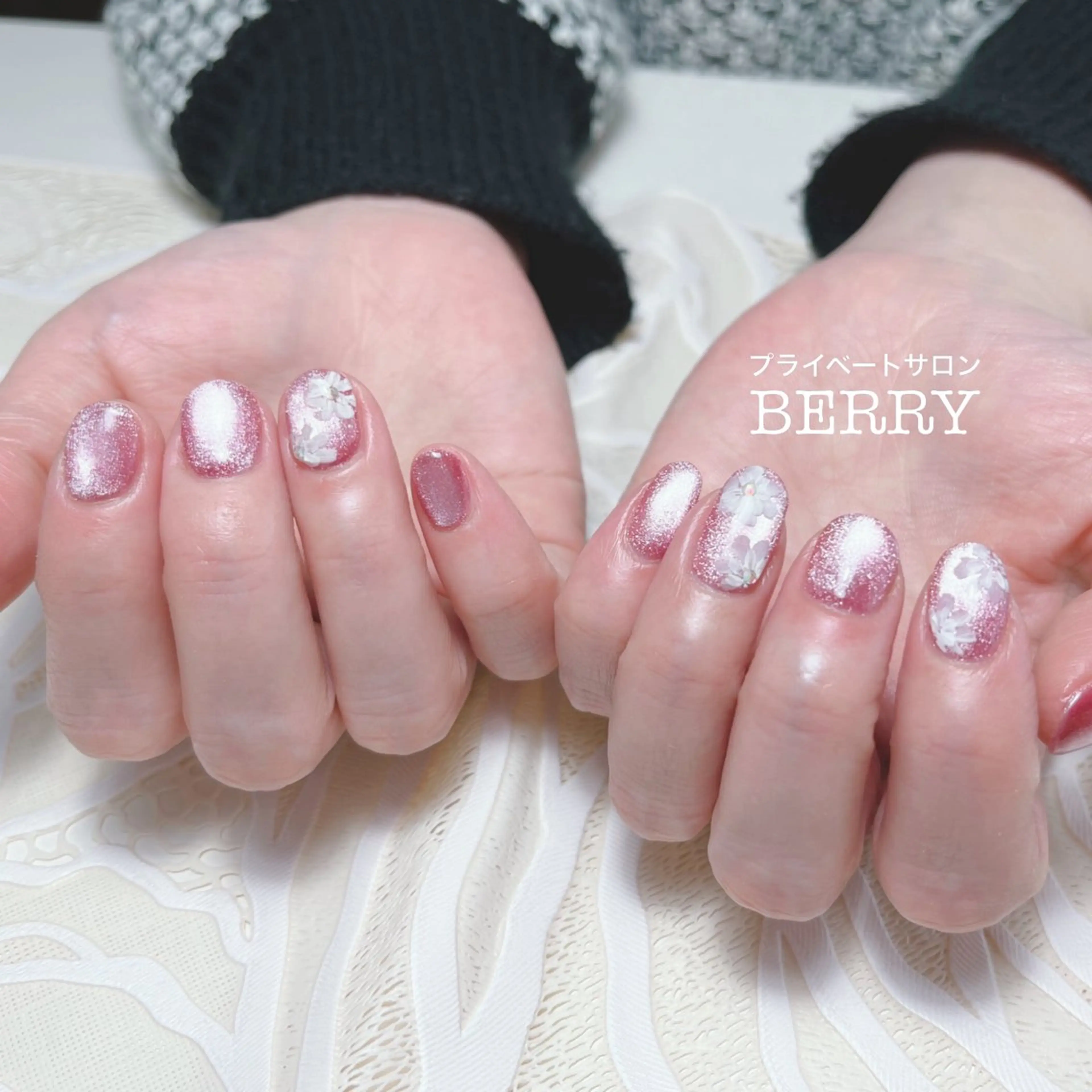 ネイル アートネイル マグネットネイル ハンドネイル プライベートサロン BERRYのエステ・リラクイメージ