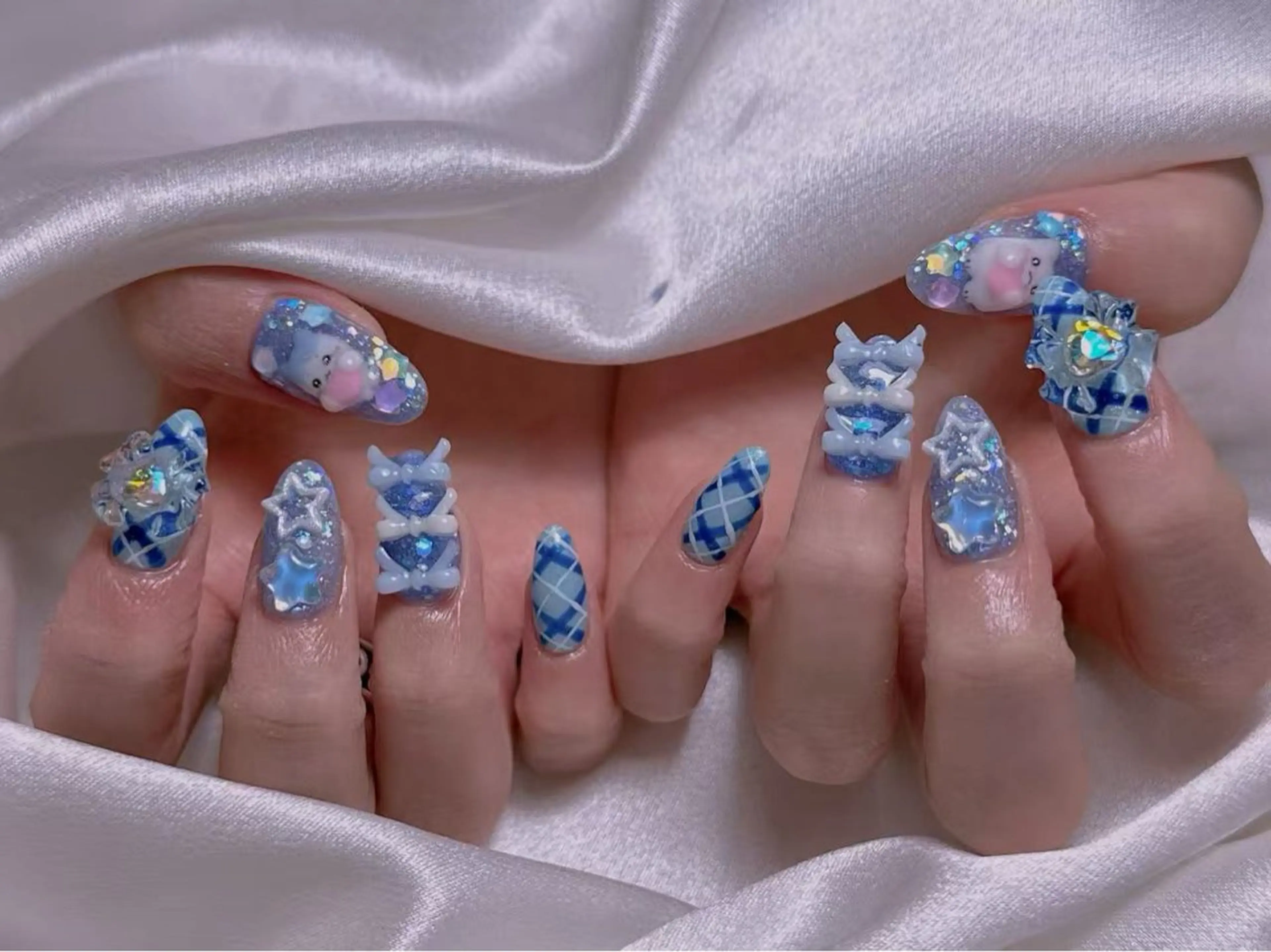 ネイル ハンドネイル 長さだし専門店 M2　rikaのネイルデザイン